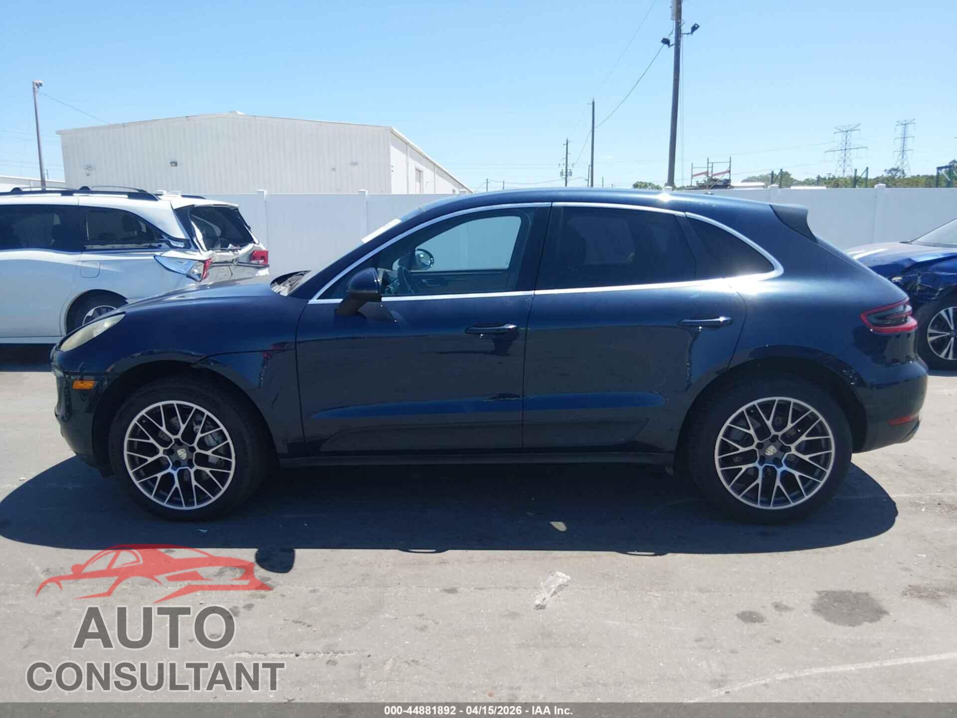 PORSCHE MACAN 2016 - WP1AB2A50GLB55563