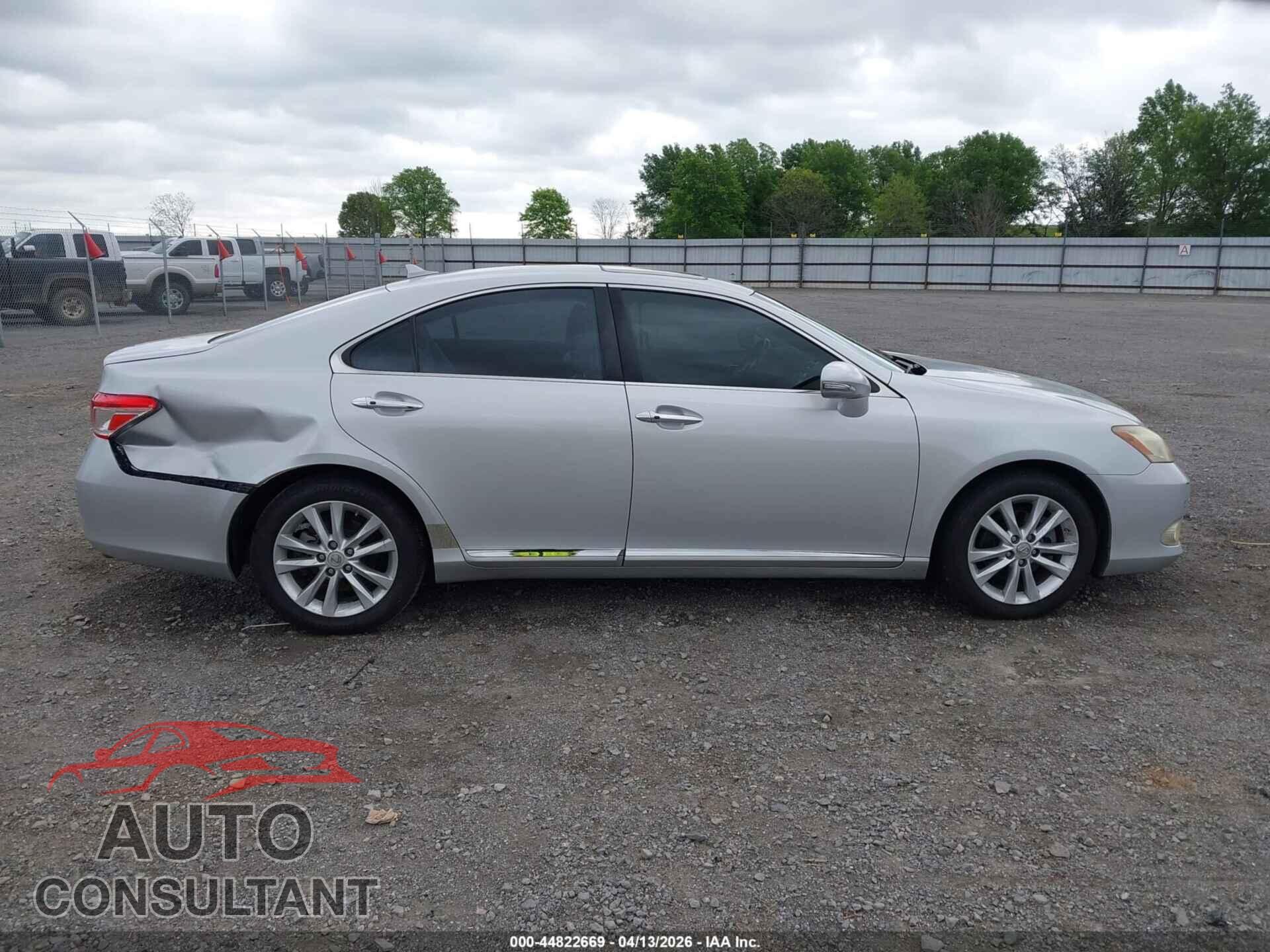 LEXUS ES 350 2010 - JTHBK1EG6A2386586