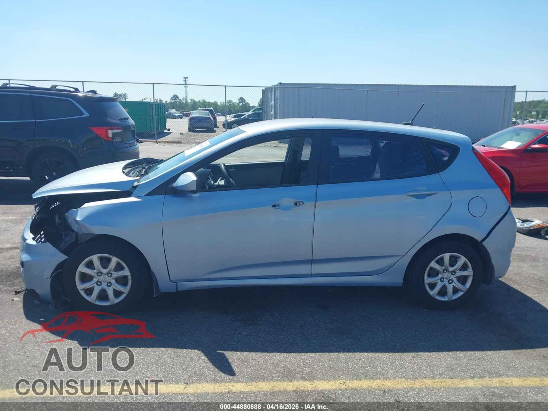 HYUNDAI ACCENT 2013 - KMHCT5AE7DU080273