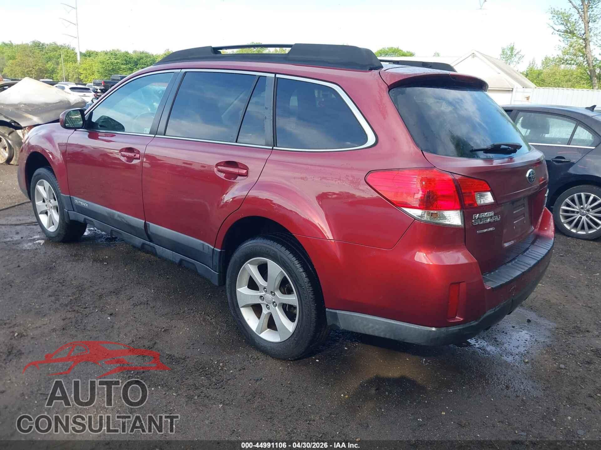 SUBARU OUTBACK 2013 - 4S4BRBCC2D3269391