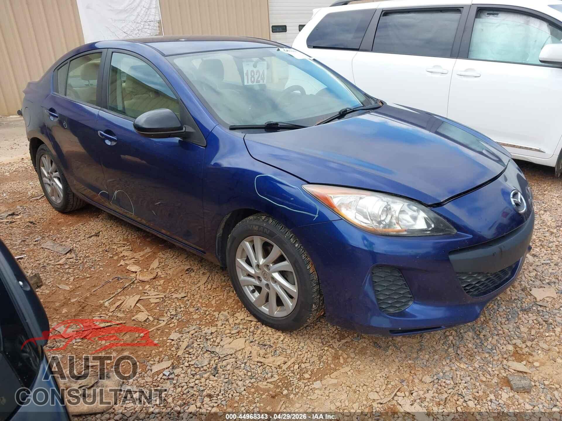 MAZDA MAZDA3 2012 - JM1BL1VF9C1506086