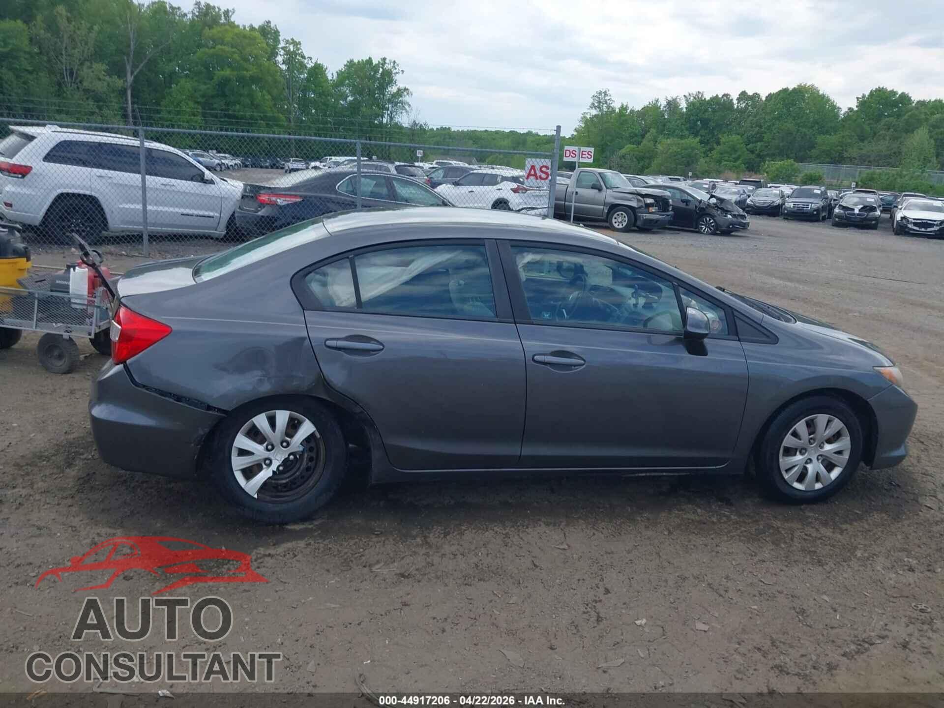 HONDA CIVIC 2012 - 2HGFB2F55CH586392