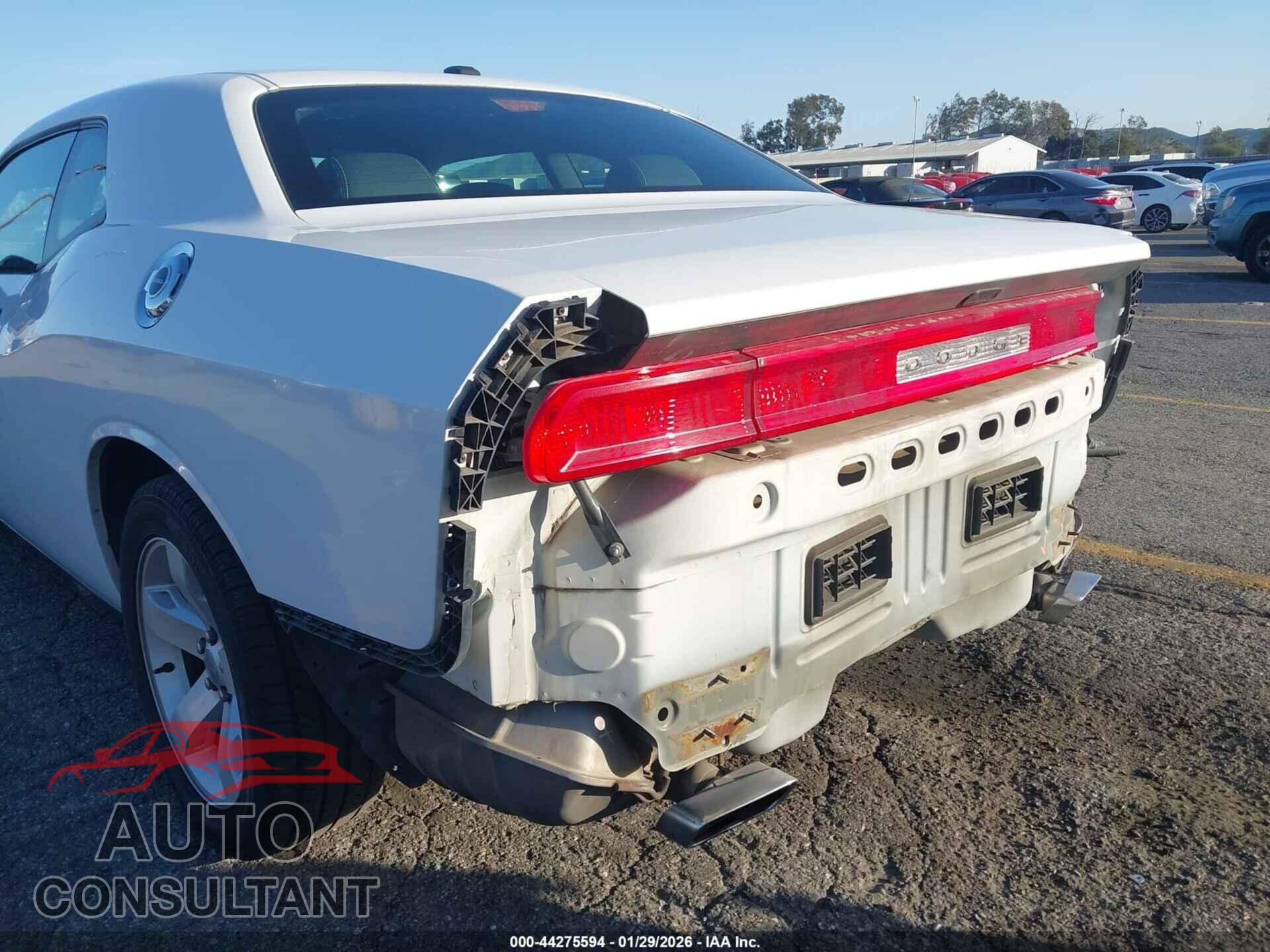 DODGE CHALLENGER 2012 - 2C3CDYAG2CH174166