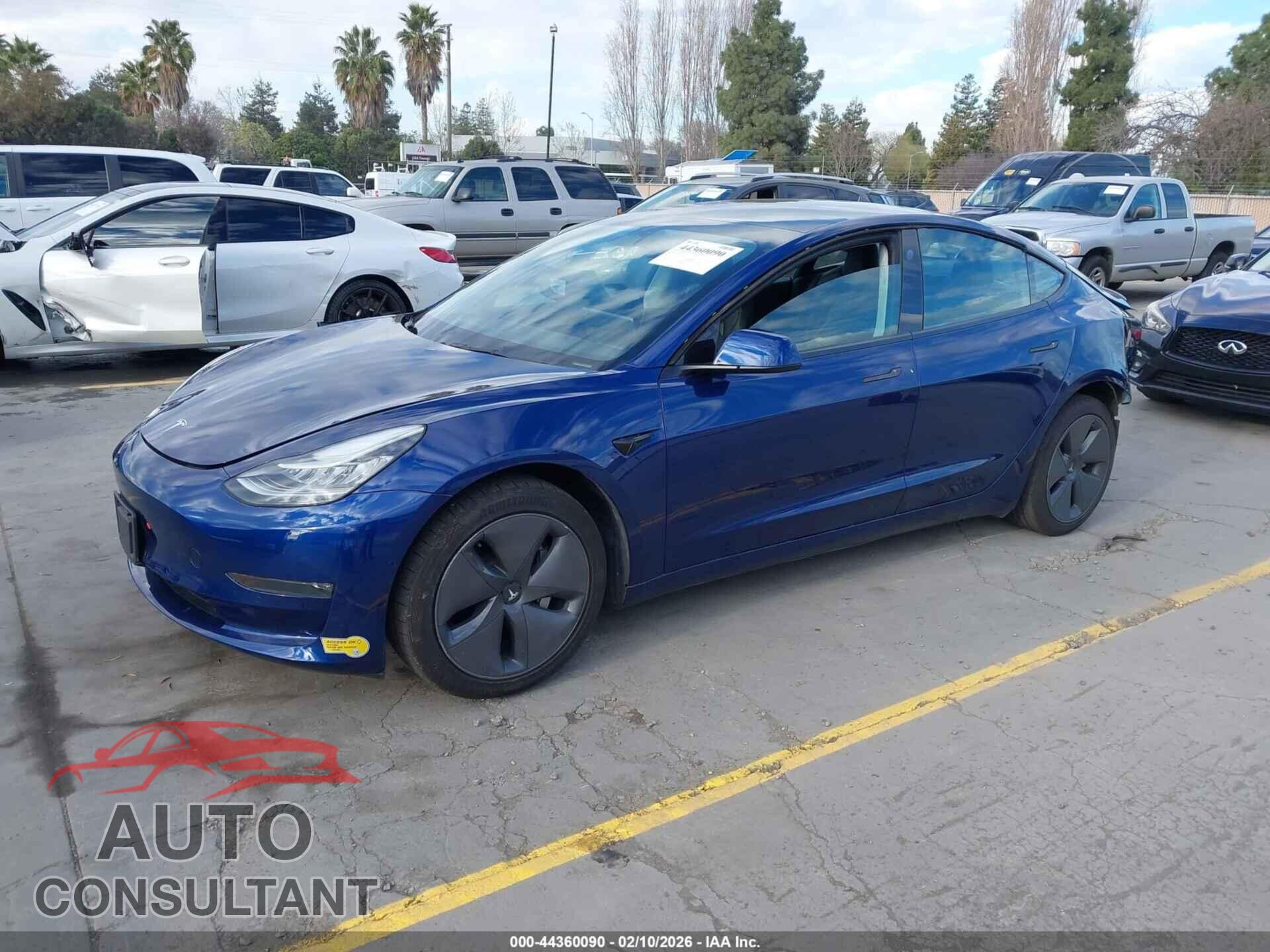 TESLA MODEL 3 2022 - 5YJ3E1EB3NF244975