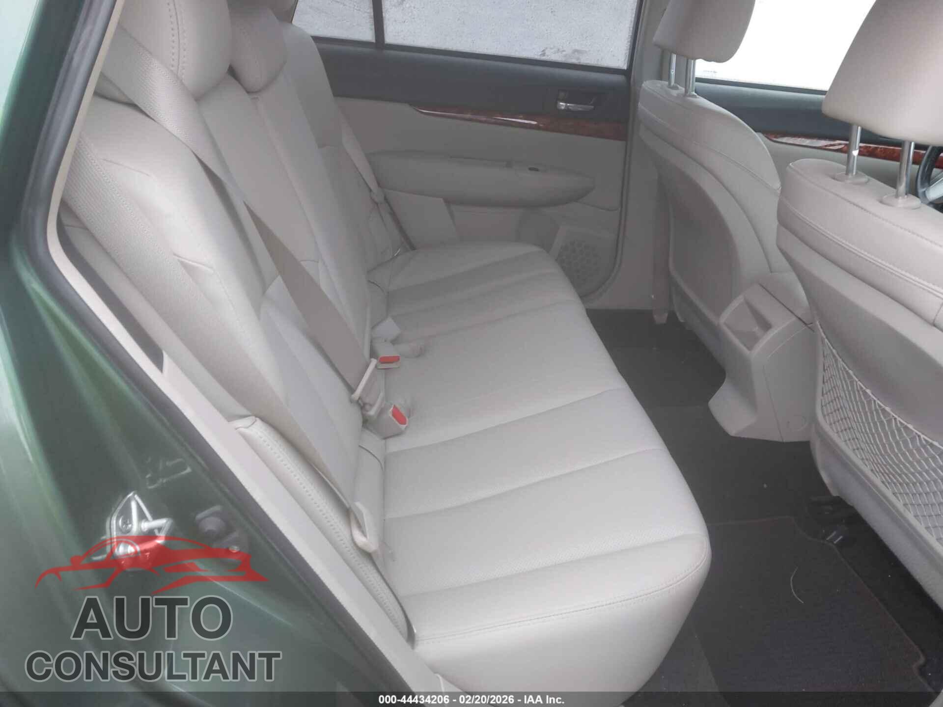 SUBARU OUTBACK 2011 - 4S4BRBLC8B3412972