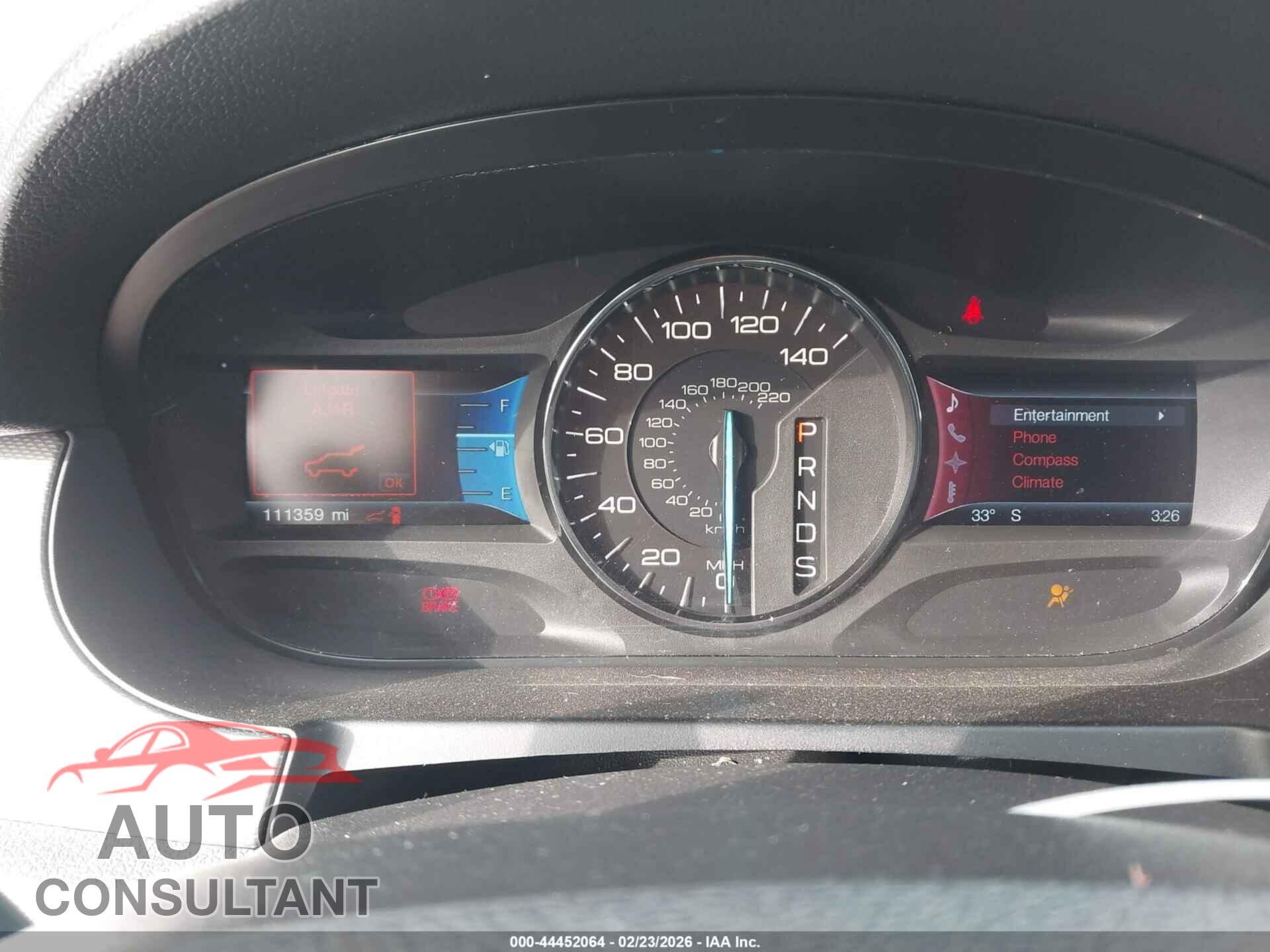FORD EDGE 2013 - 2FMDK3JC8DBE10891