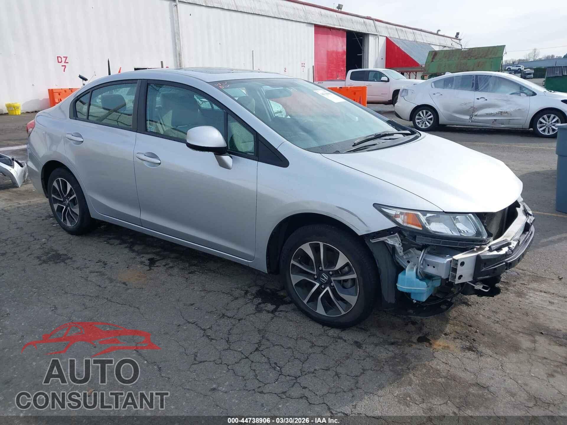 HONDA CIVIC 2013 - 2HGFB2F8XDH534722