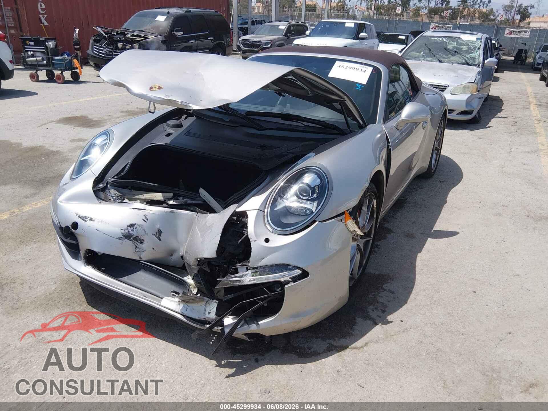 PORSCHE 911 2013 - WP0CB2A90DS154282