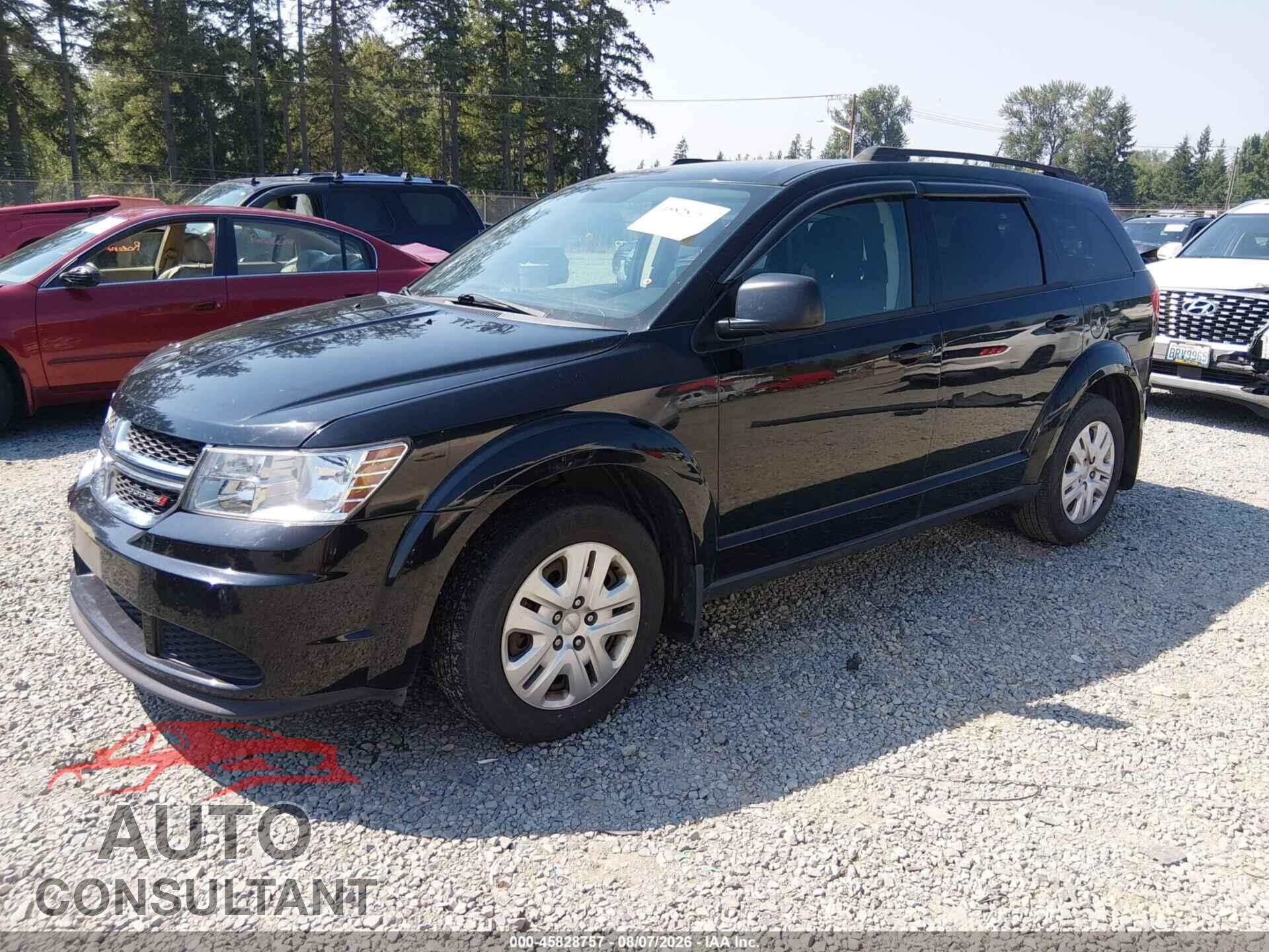 DODGE JOURNEY 2016 - 3C4PDCAB0GT212625