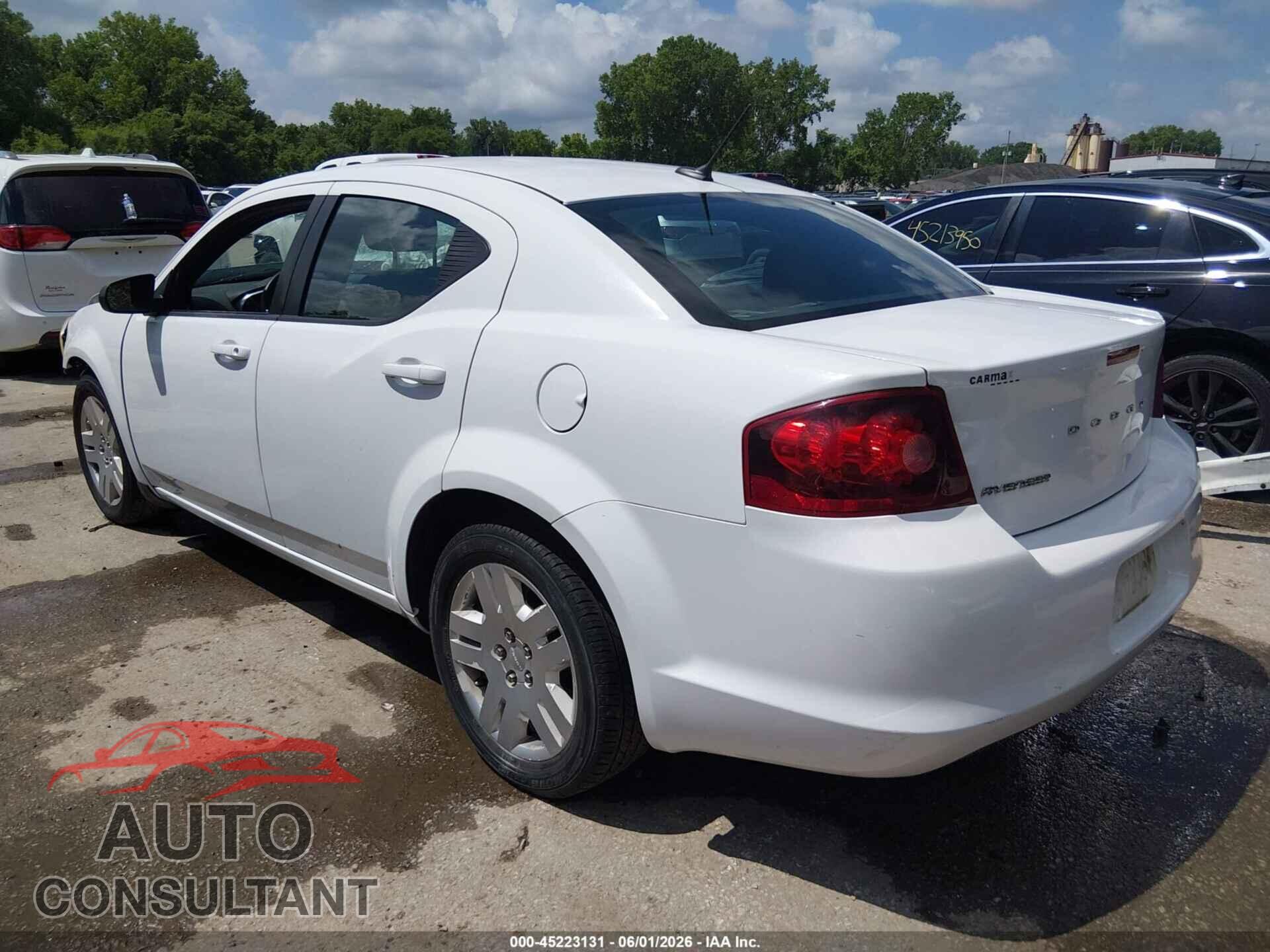 DODGE AVENGER 2014 - 1C3CDZAG8EN219000