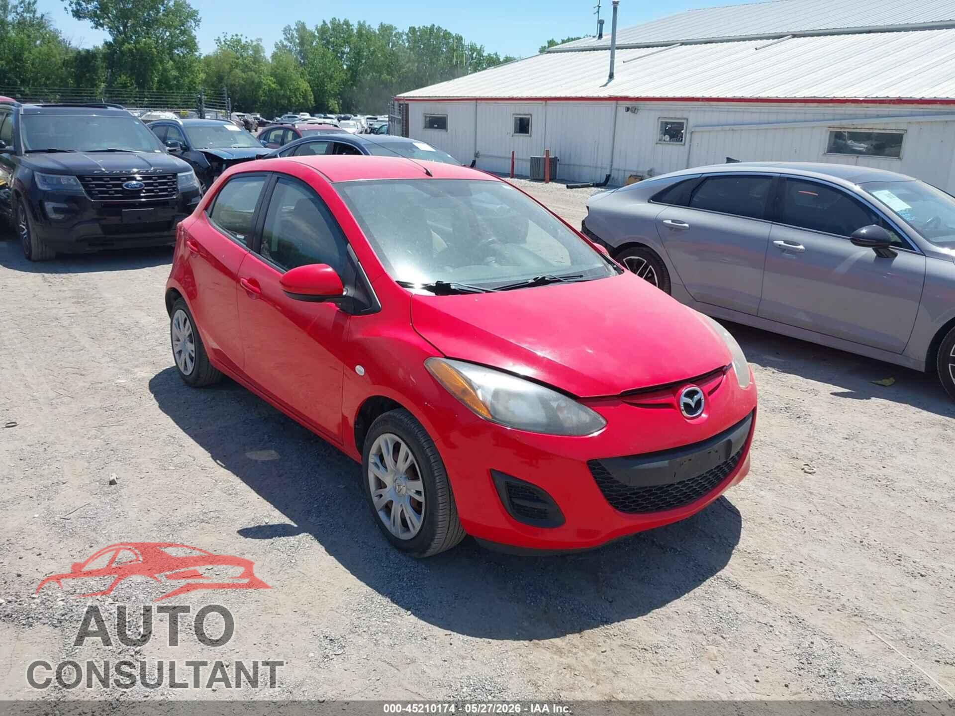MAZDA MAZDA2 2012 - JM1DE1KY5C0138052