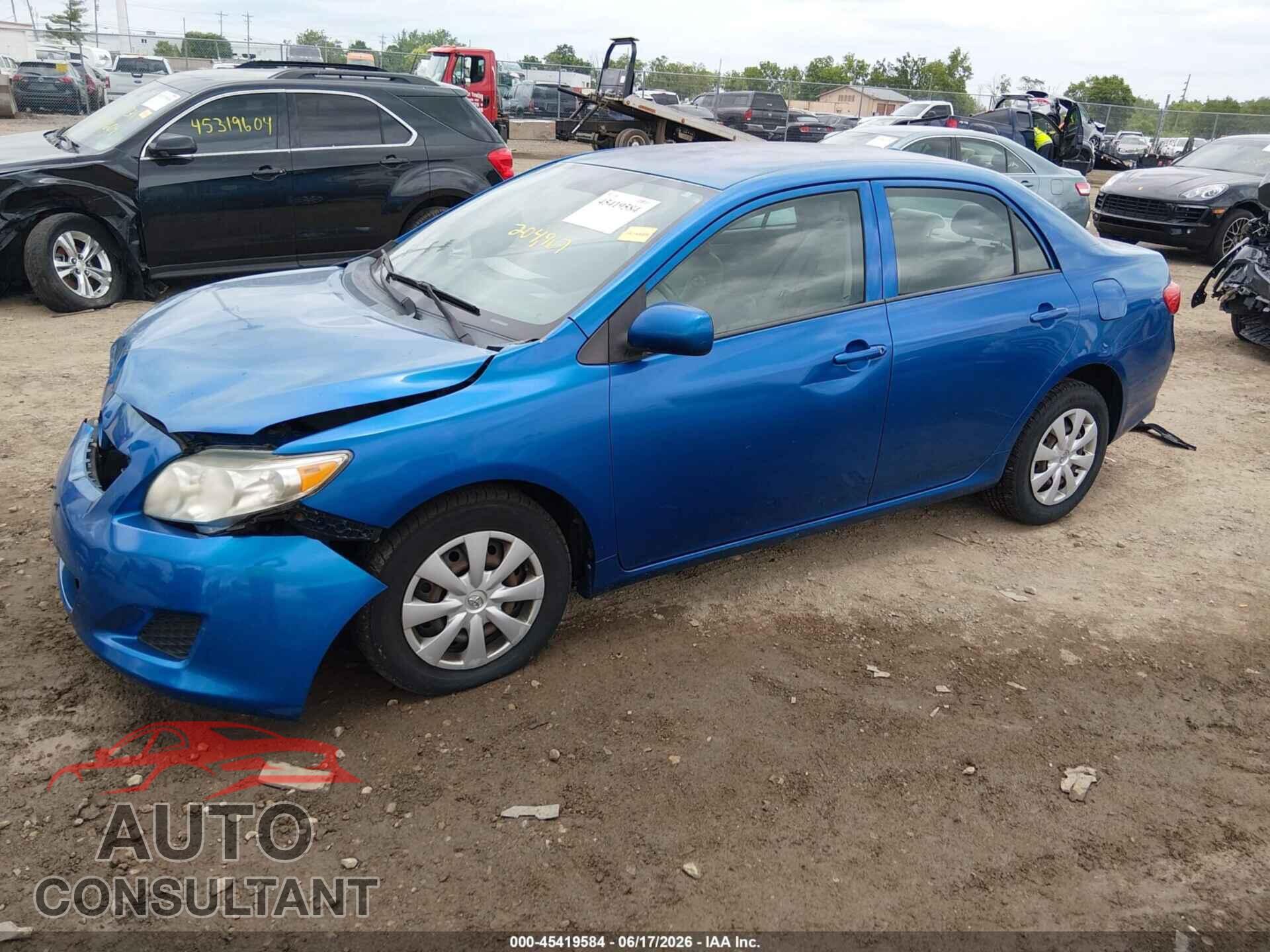 TOYOTA COROLLA 2010 - 2T1BU4EE5AC340941