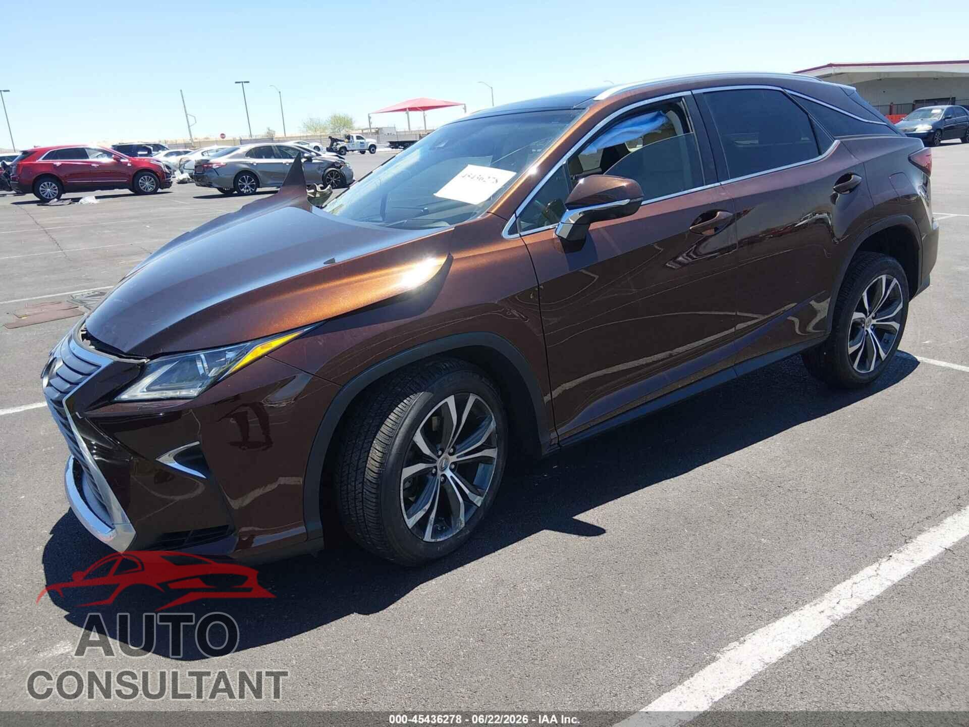 LEXUS RX 350 2017 - 2T2BZMCA2HC085611