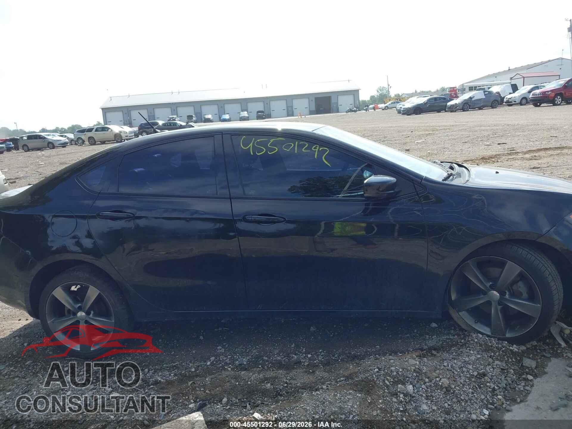 DODGE DART 2014 - 1C3CDFEB1ED921131