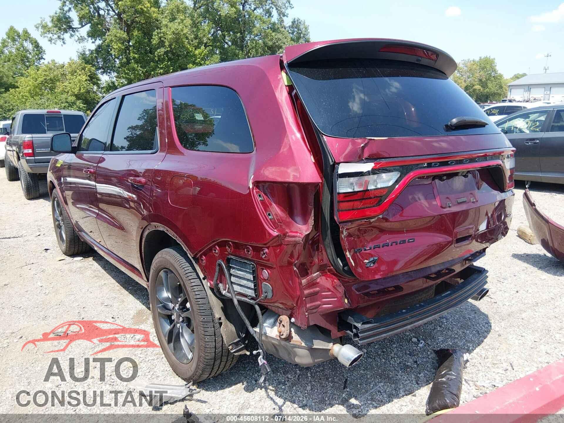 DODGE DURANGO 2021 - 1C4RDJDG7MC837454
