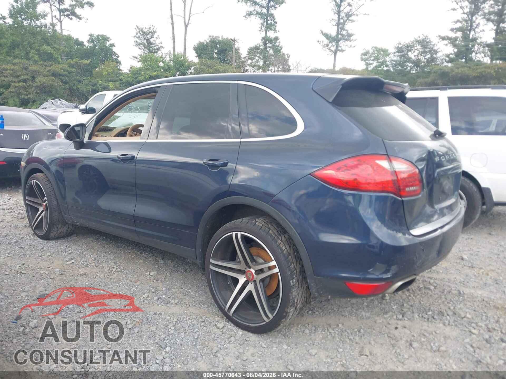 PORSCHE CAYENNE 2011 - WP1AA2A23BLA07554