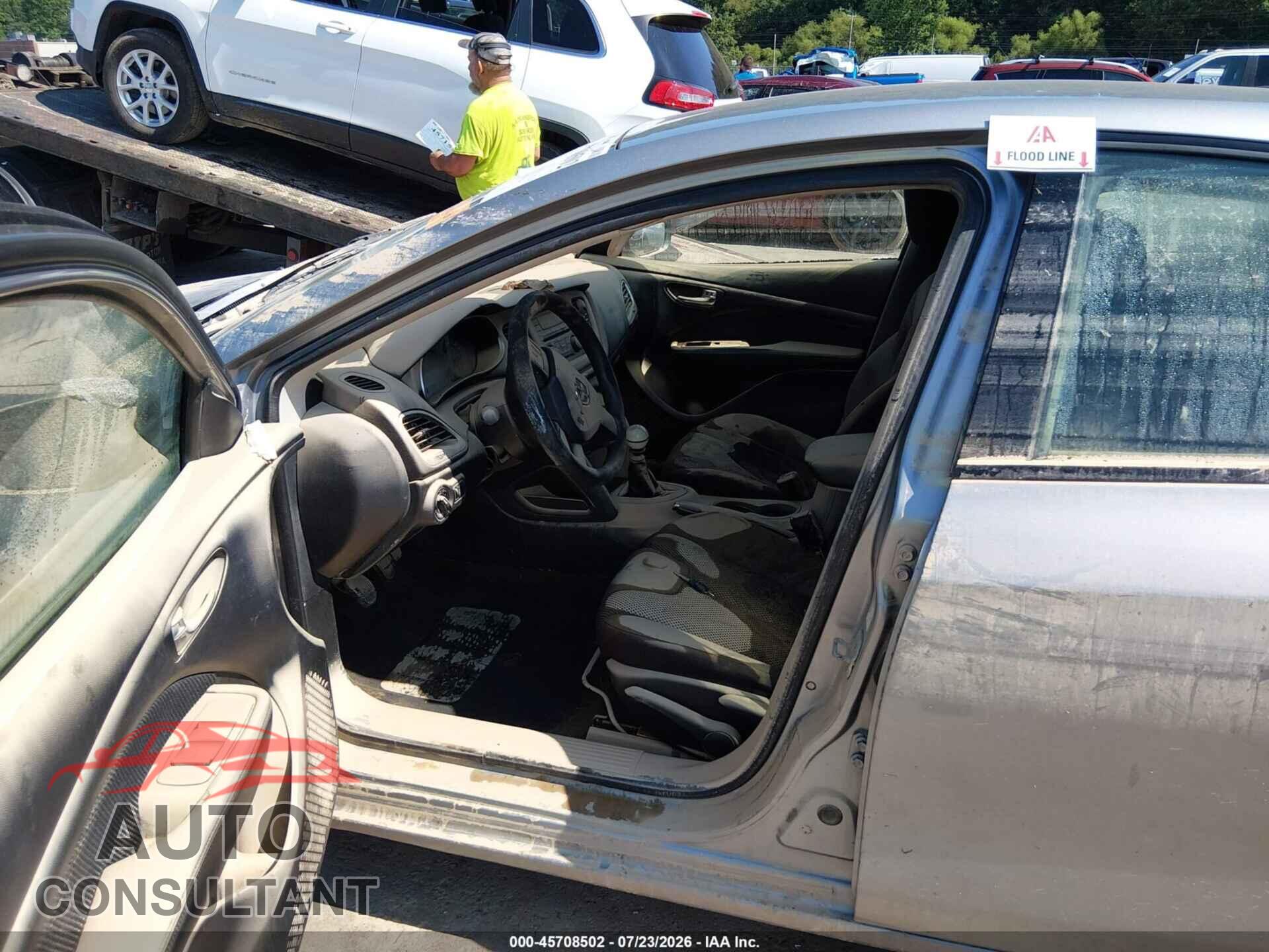 DODGE DART 2014 - 1C3CDFAA7ED916657