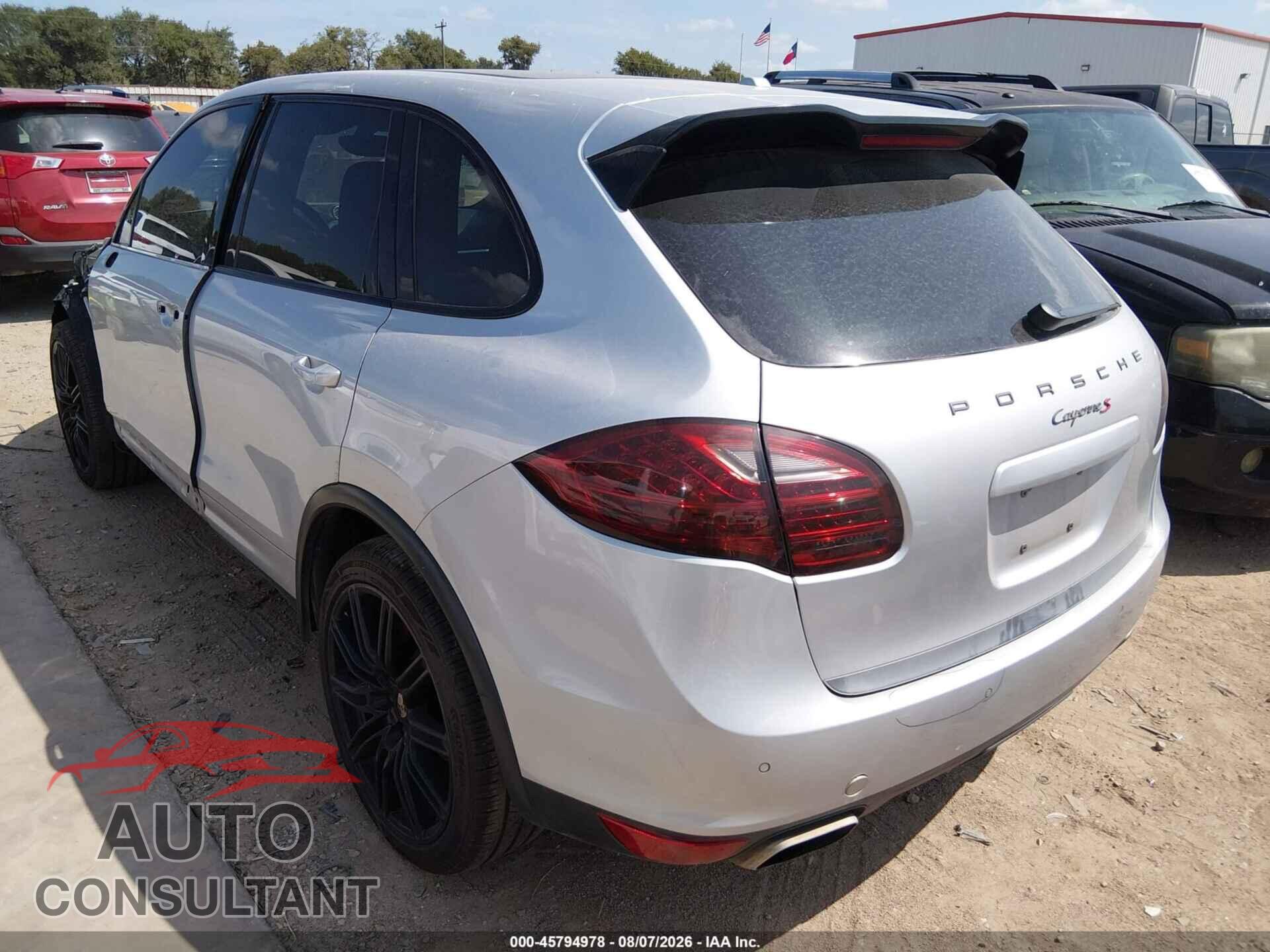 PORSCHE CAYENNE 2012 - WP1AB2A27CLA45819
