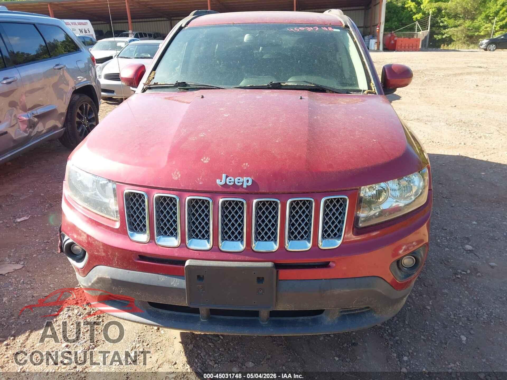 JEEP COMPASS 2017 - 1C4NJDEB2HD191204