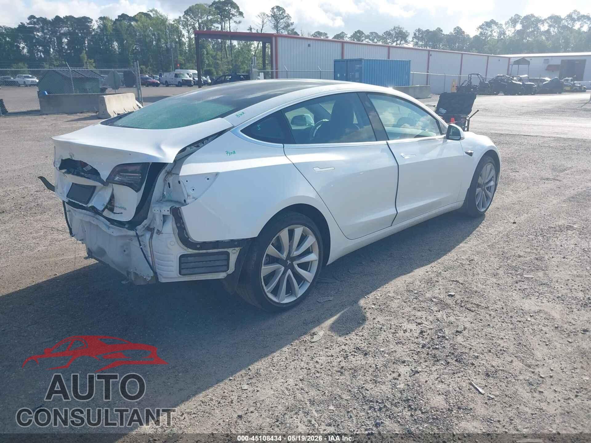TESLA MODEL 3 2019 - 5YJ3E1EB2KF406669