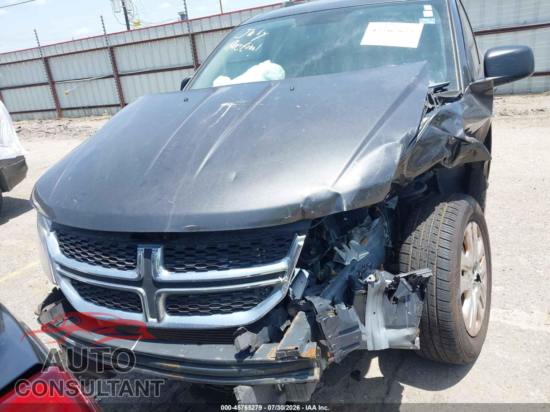 DODGE JOURNEY 2016 - 3C4PDCAB3GT219598
