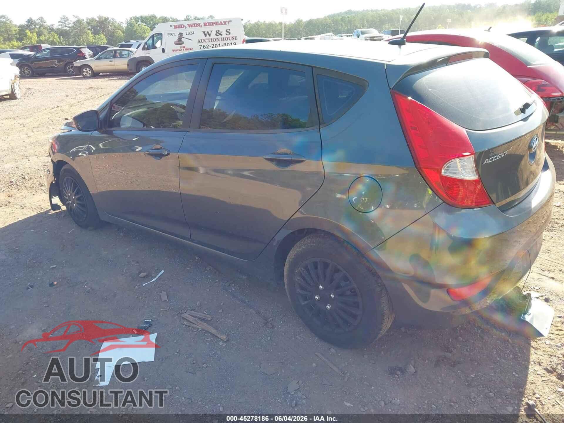 HYUNDAI ACCENT 2012 - KMHCT5AE7CU046445