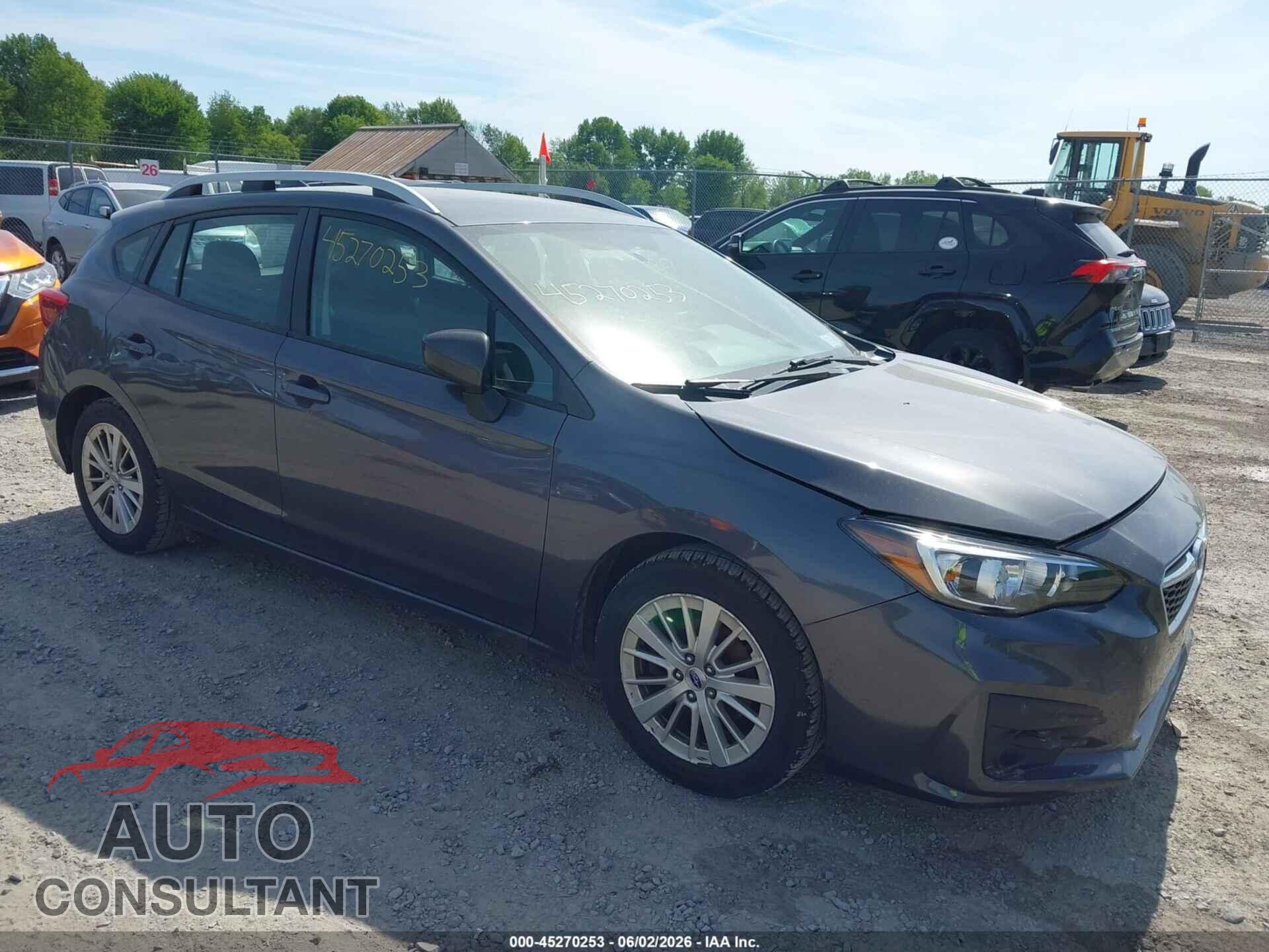 SUBARU IMPREZA 2018 - 4S3GTAB63J3746813