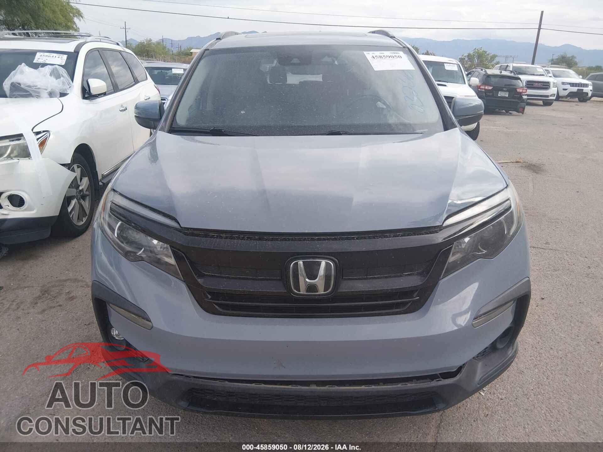 HONDA PILOT 2022 - 5FNYF5H24NB032365