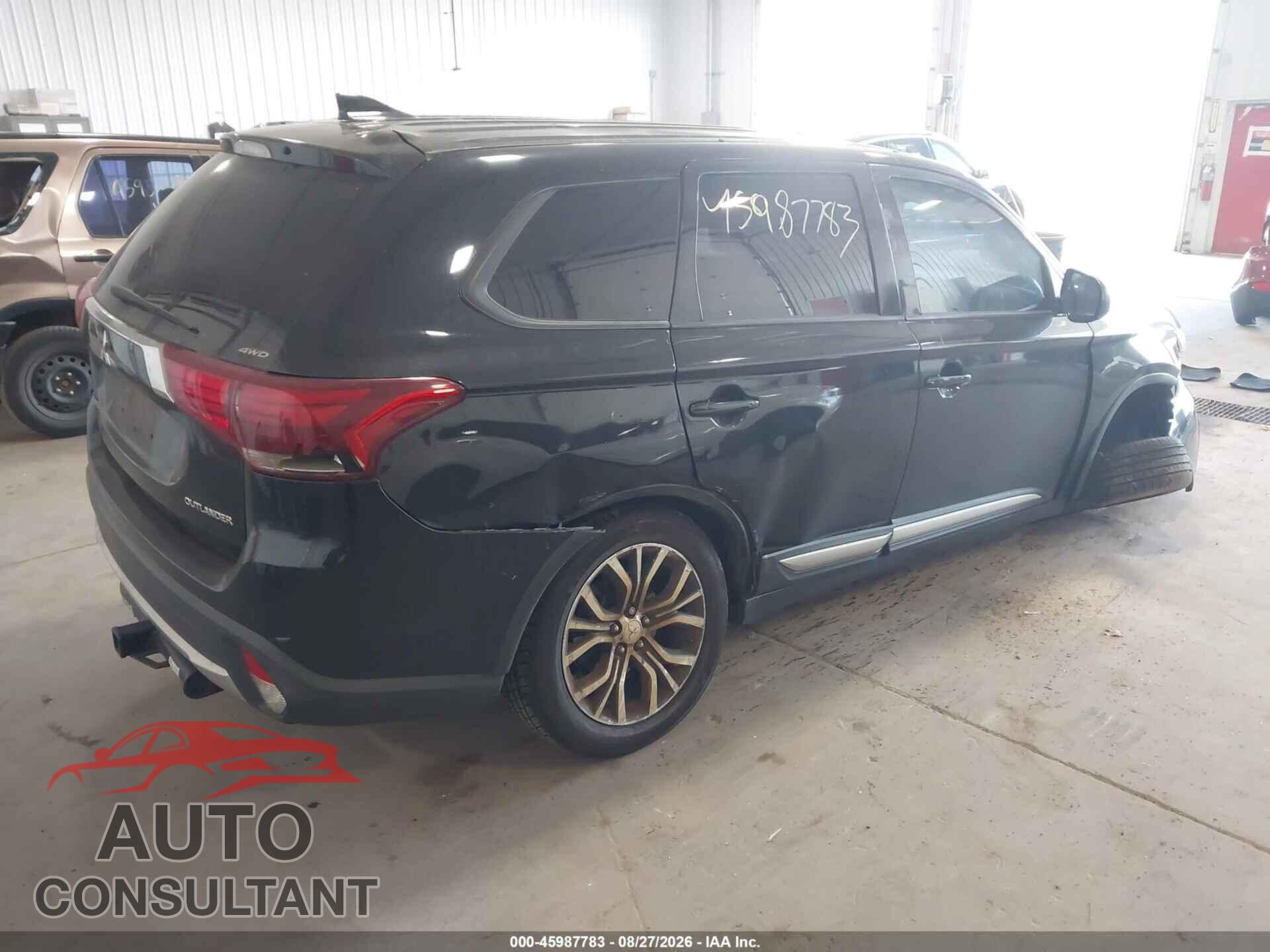 MITSUBISHI OUTLANDER 2017 - JA4AZ2A36HZ042995