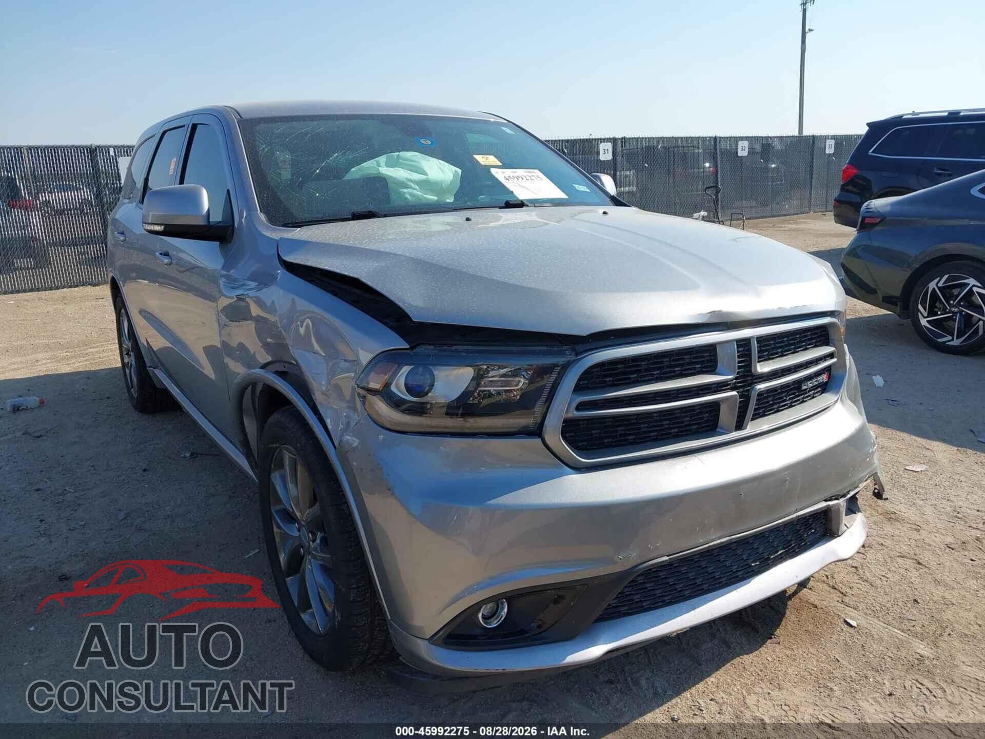 DODGE DURANGO 2017 - 1C4RDHDG1HC724128