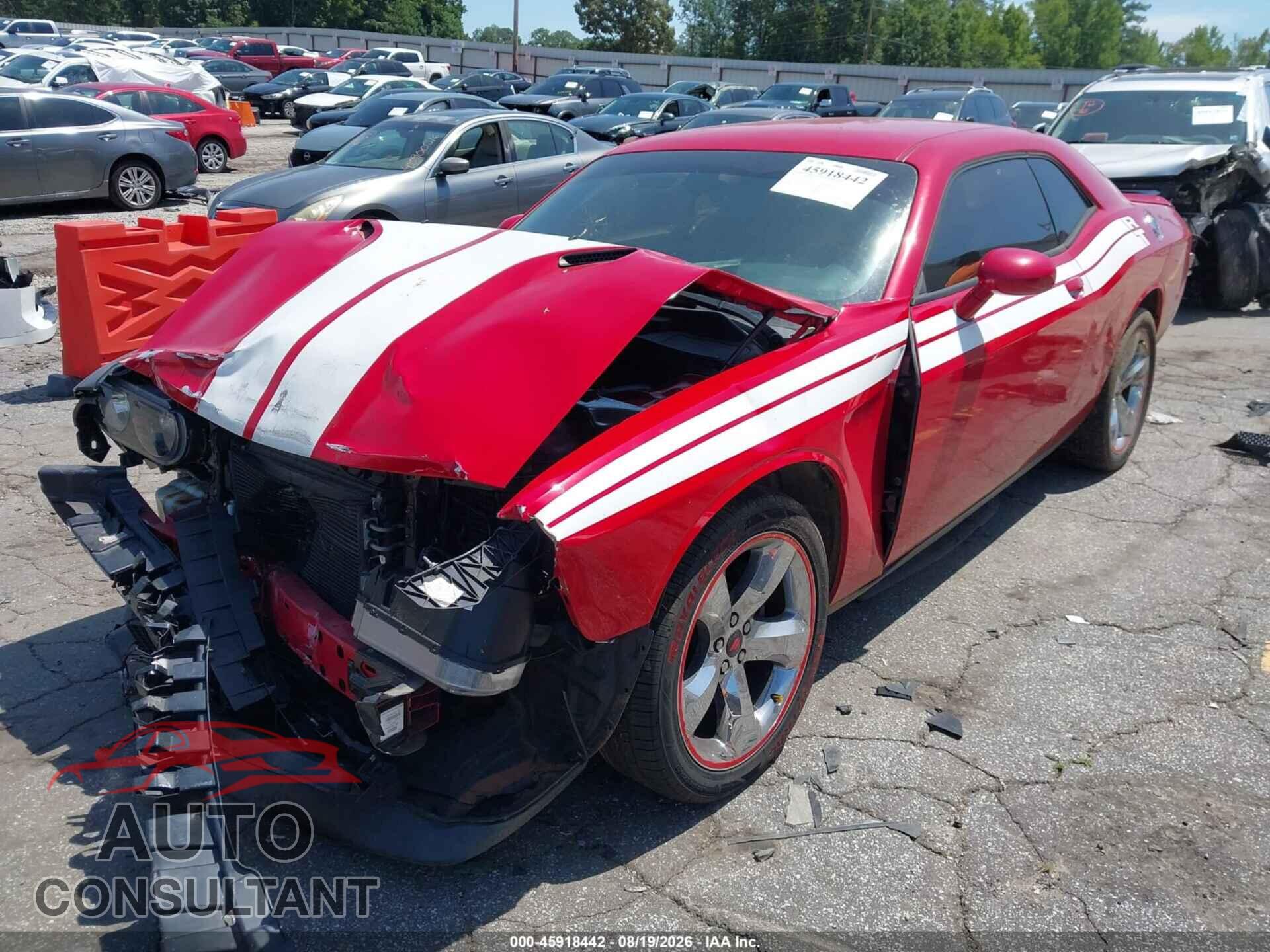 DODGE CHALLENGER 2012 - 2C3CDYBT2CH144662