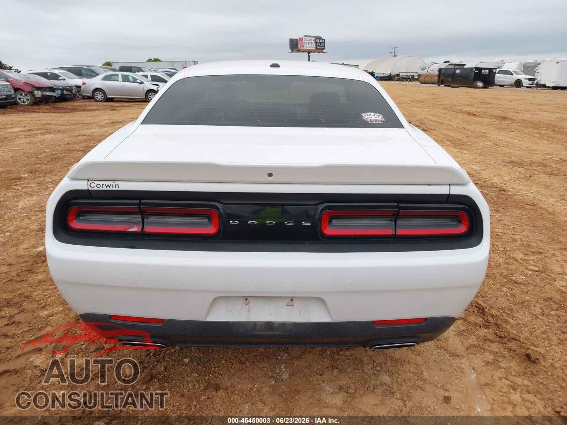 DODGE CHALLENGER 2019 - 2C3CDZAG7KH541468