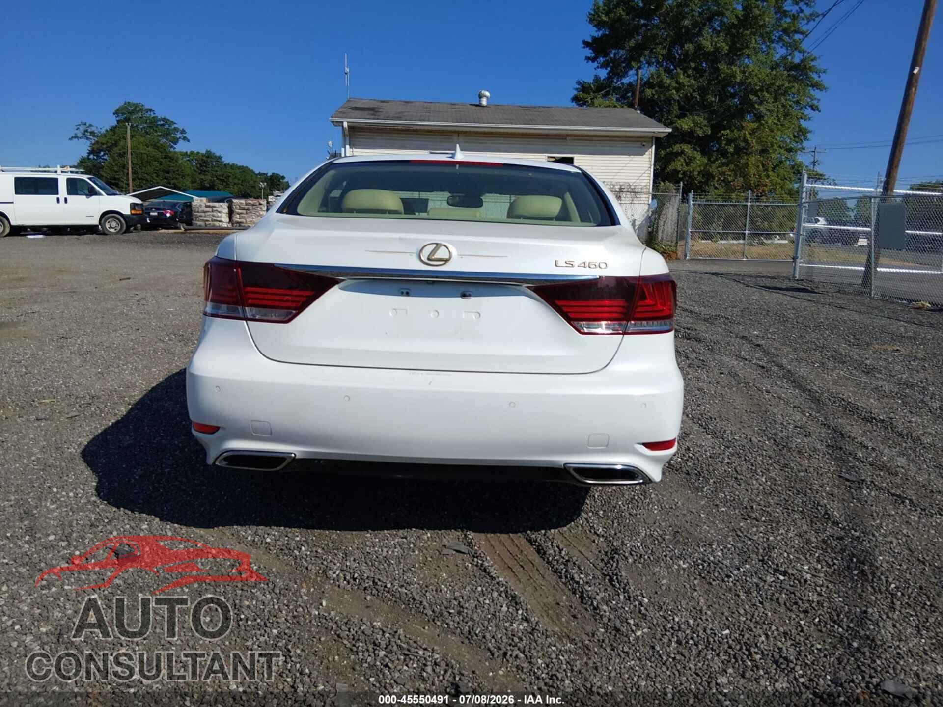 LEXUS LS 460 2014 - JTHBL5EF9E5128580