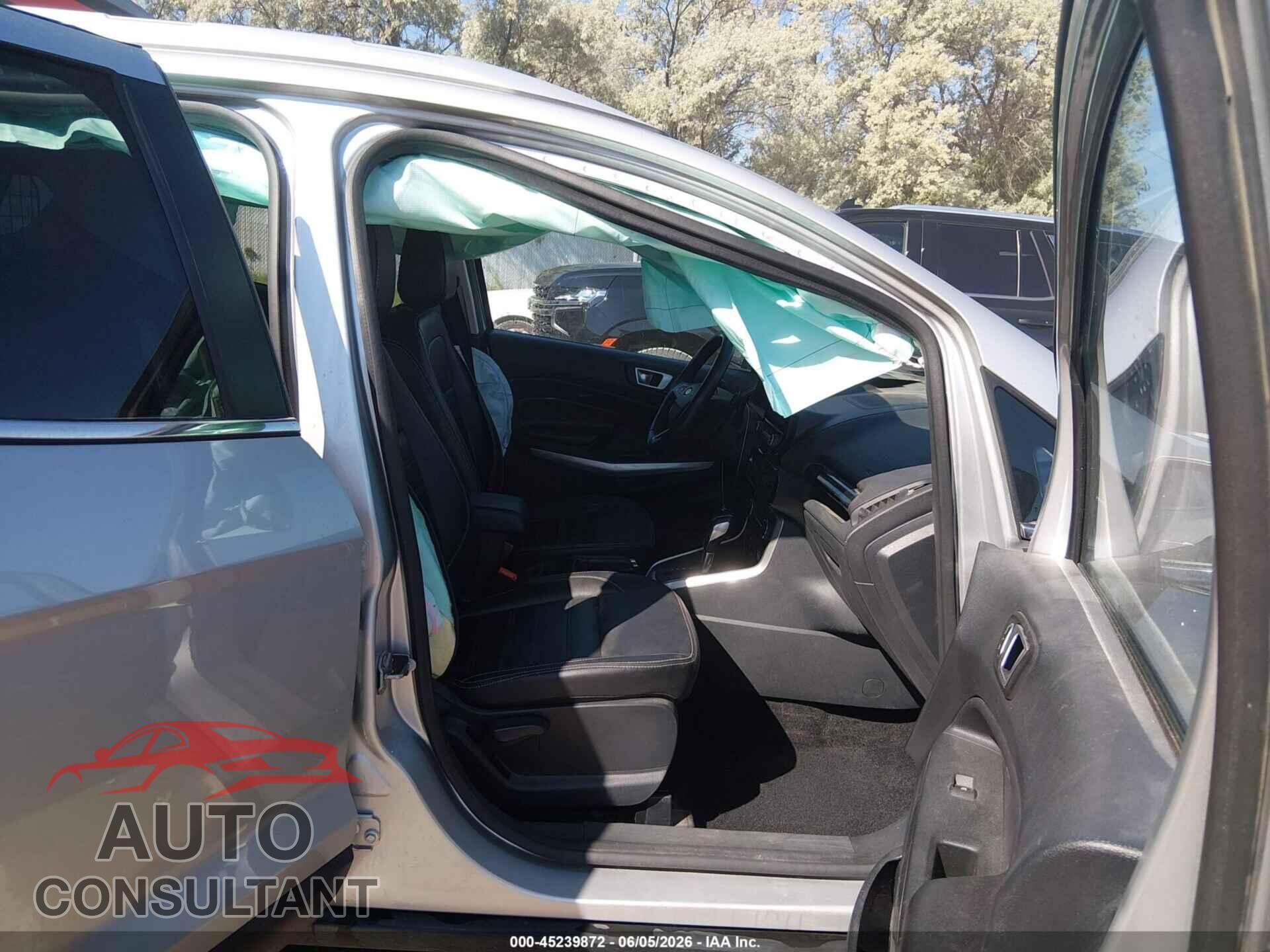 FORD ECOSPORT 2020 - MAJ6S3KL6LC358564