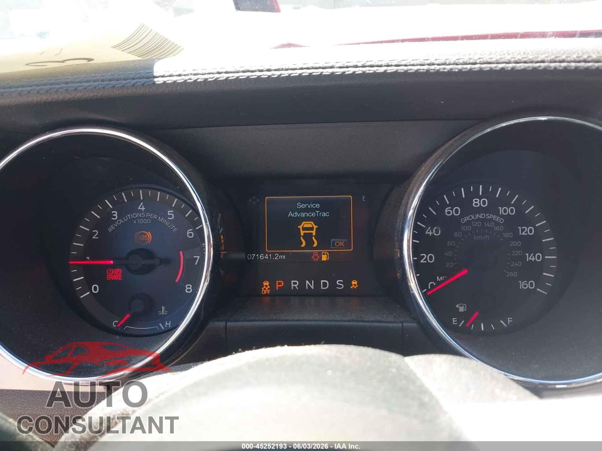 FORD MUSTANG 2017 - 1FA6P8CF7H5262686