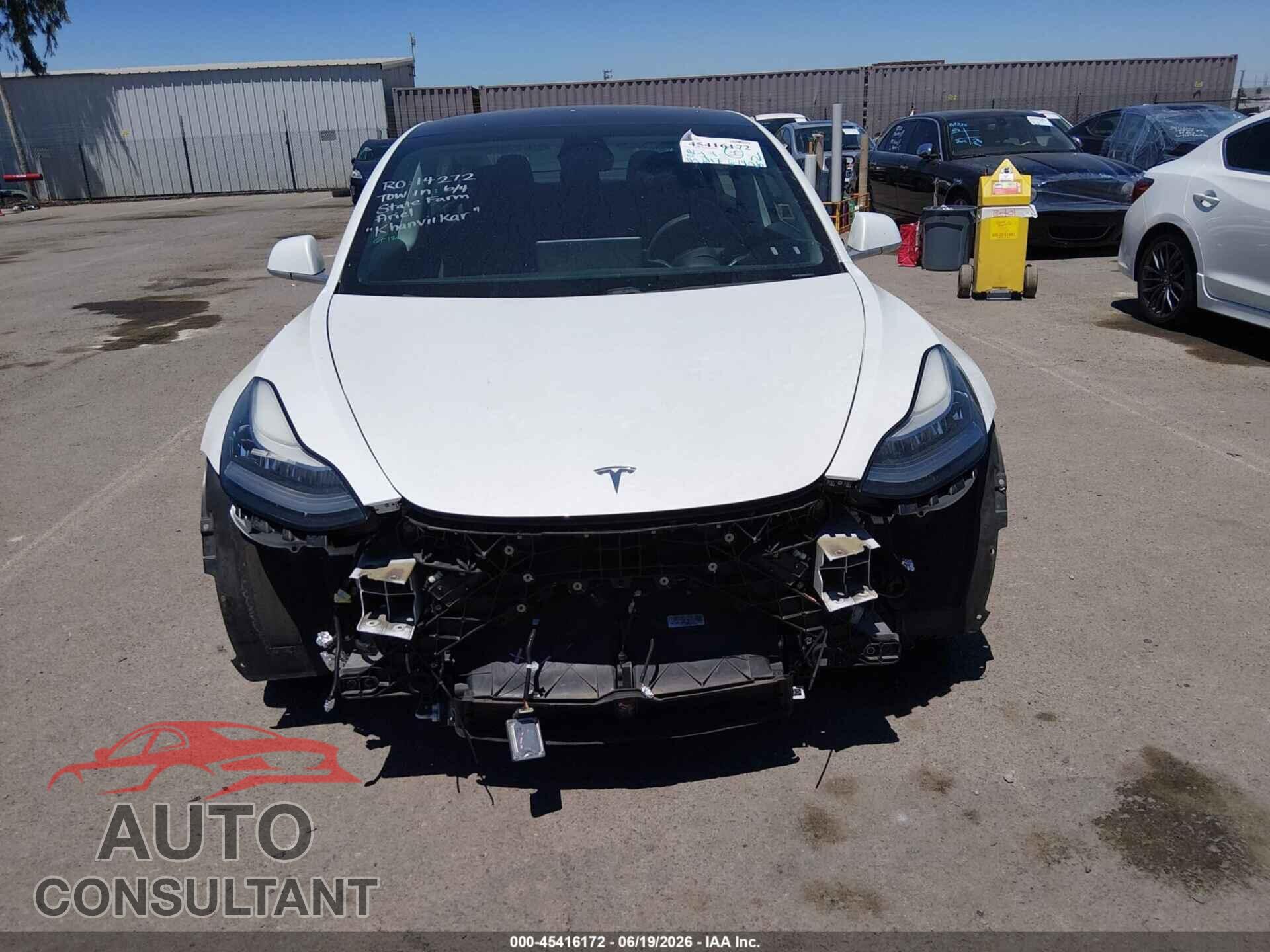 TESLA MODEL 3 2020 - 5YJ3E1EB6LF621344