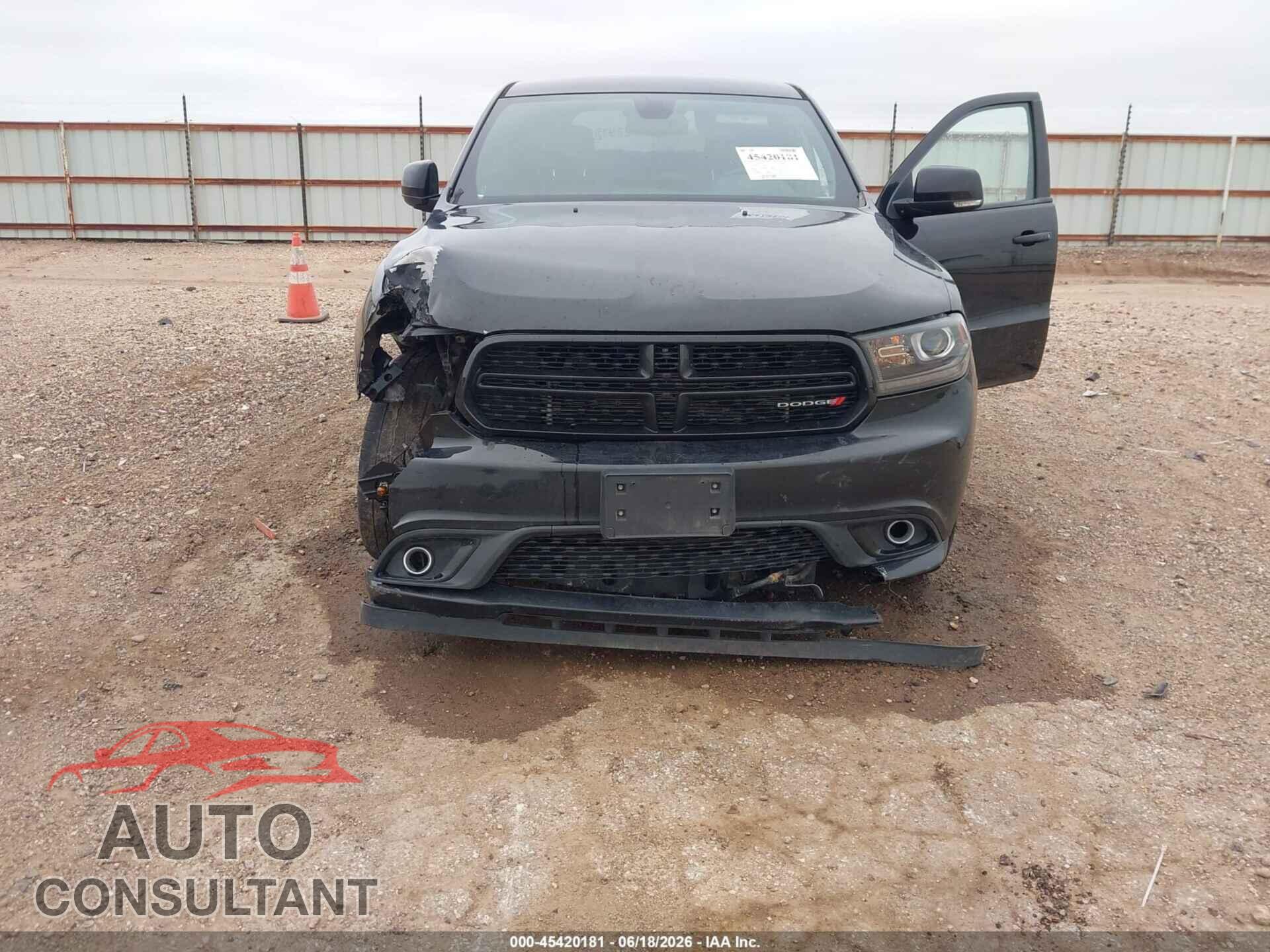 DODGE DURANGO 2015 - 1C4RDJDG8FC114621