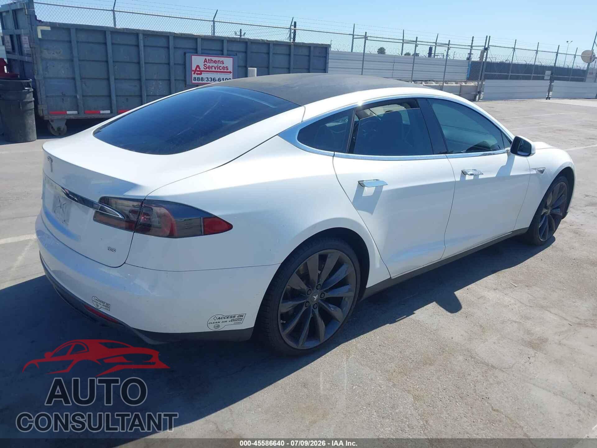 TESLA MODEL S 2013 - 5YJSA1CN9DFP23016