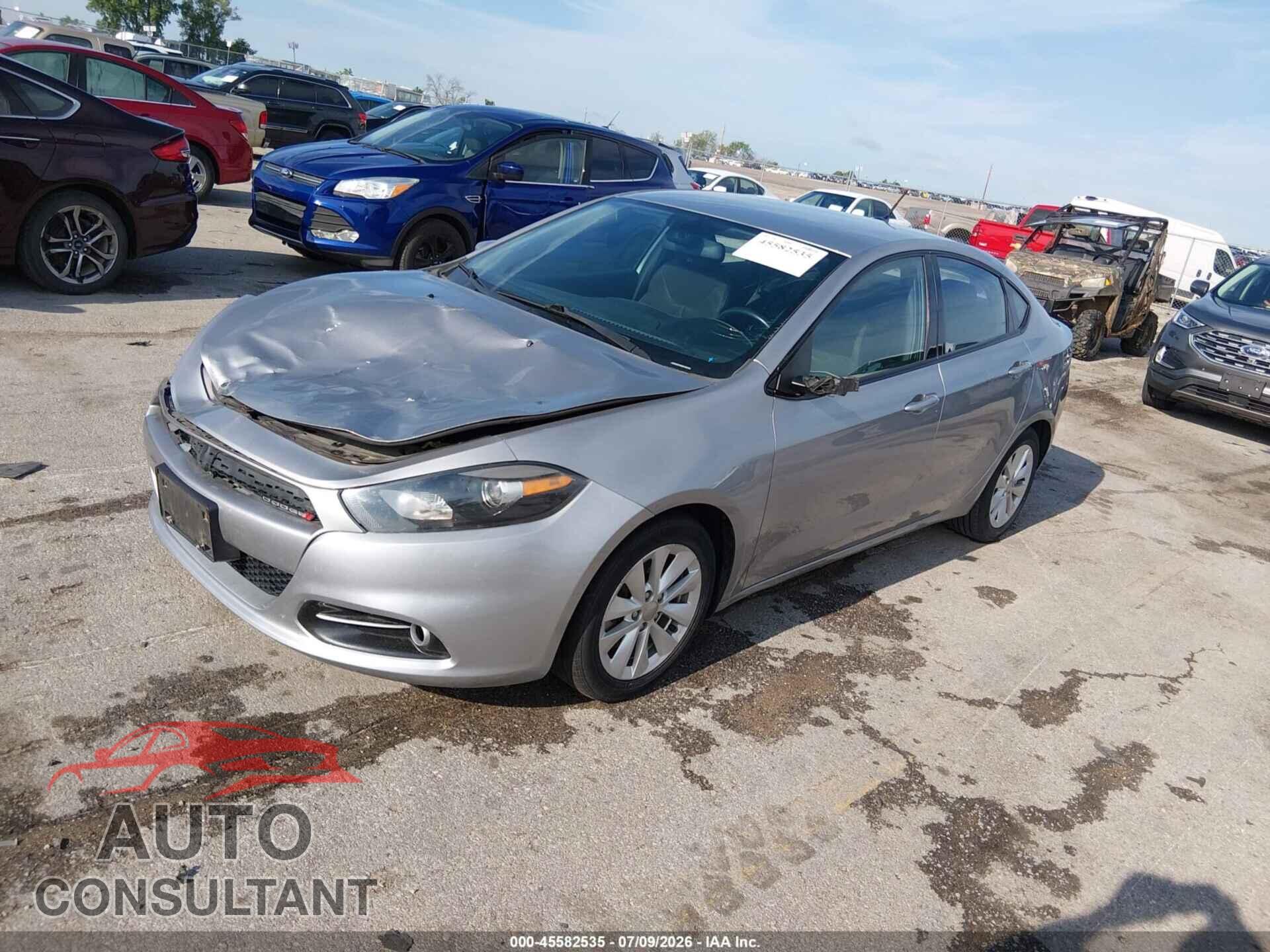 DODGE DART 2014 - 1C3CDFBB2ED857945