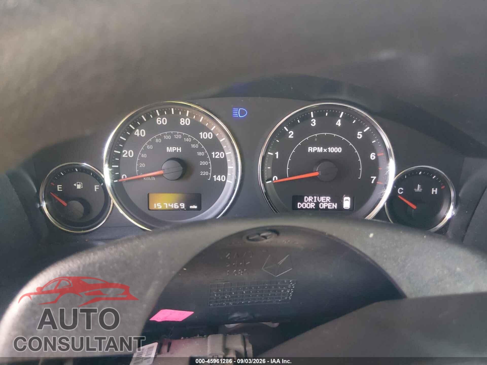 JEEP COMMANDER 2010 - 1J4RH4GK8AC162192