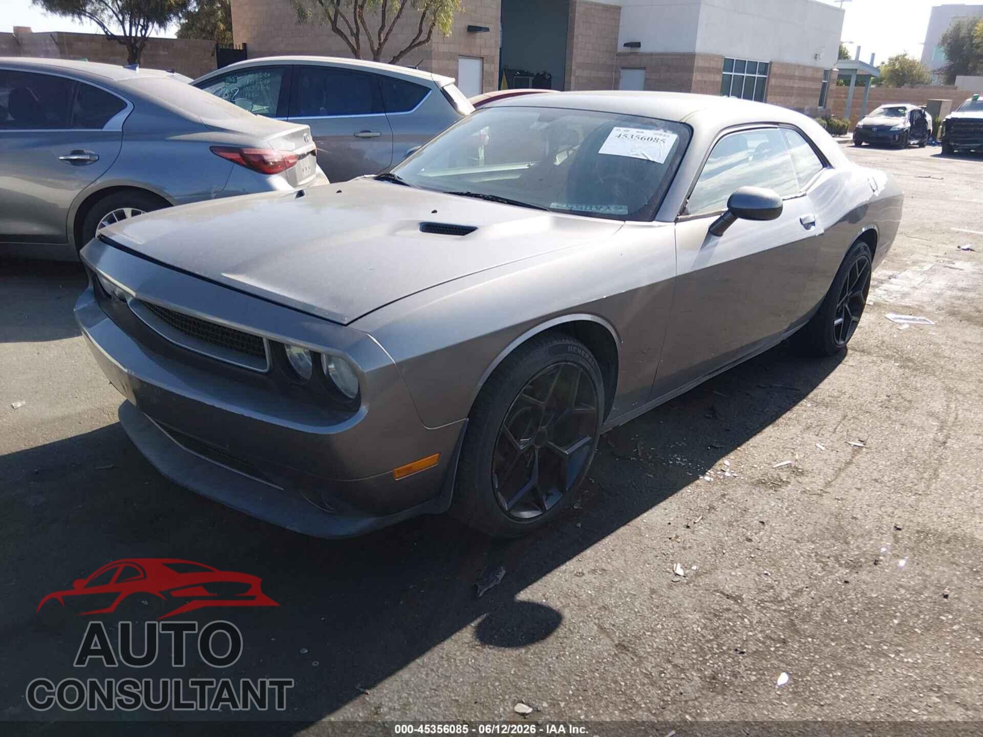 DODGE CHALLENGER 2012 - 2C3CDYAG5CH291207