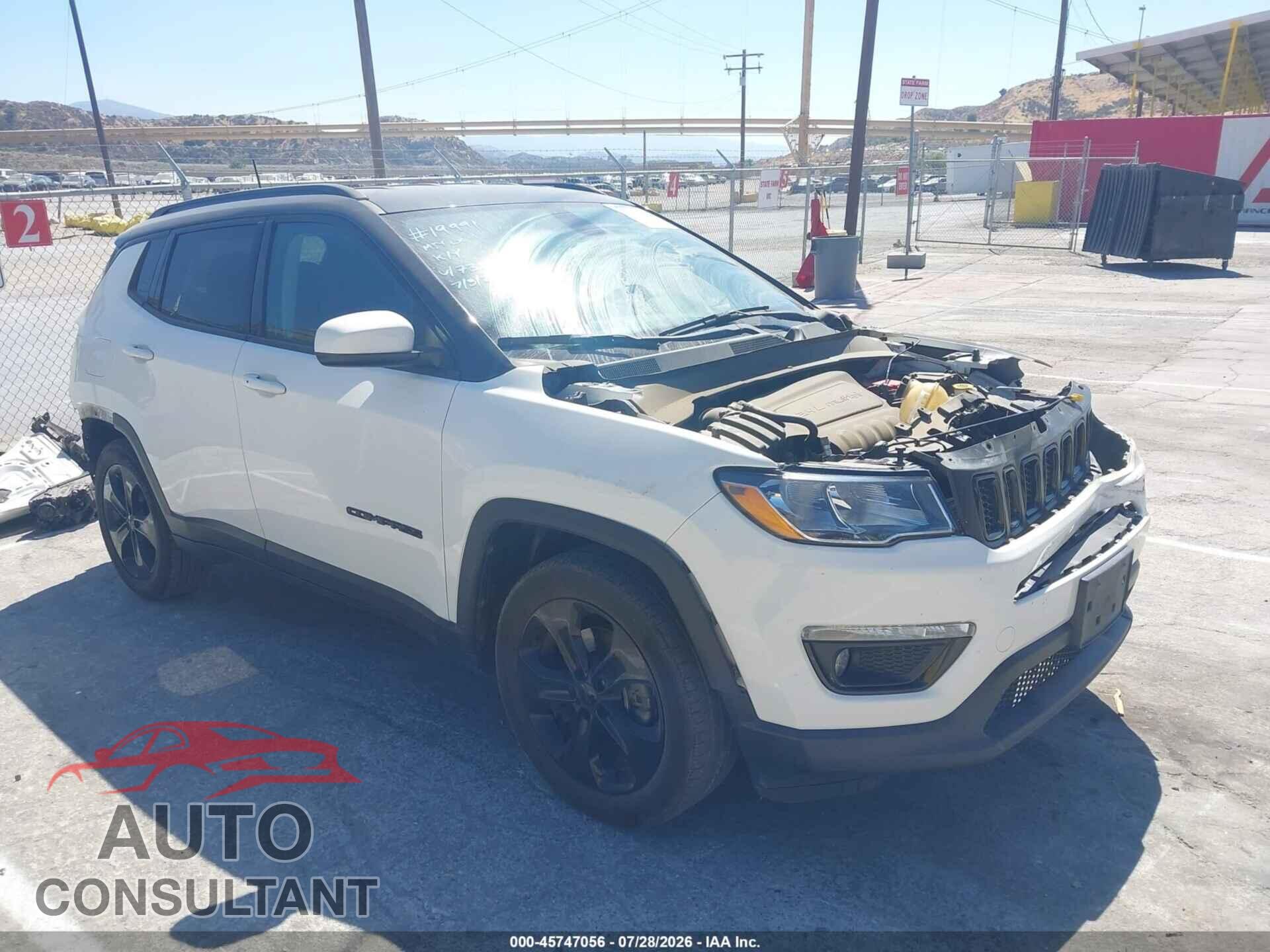 JEEP COMPASS 2020 - 3C4NJCBB7LT257389