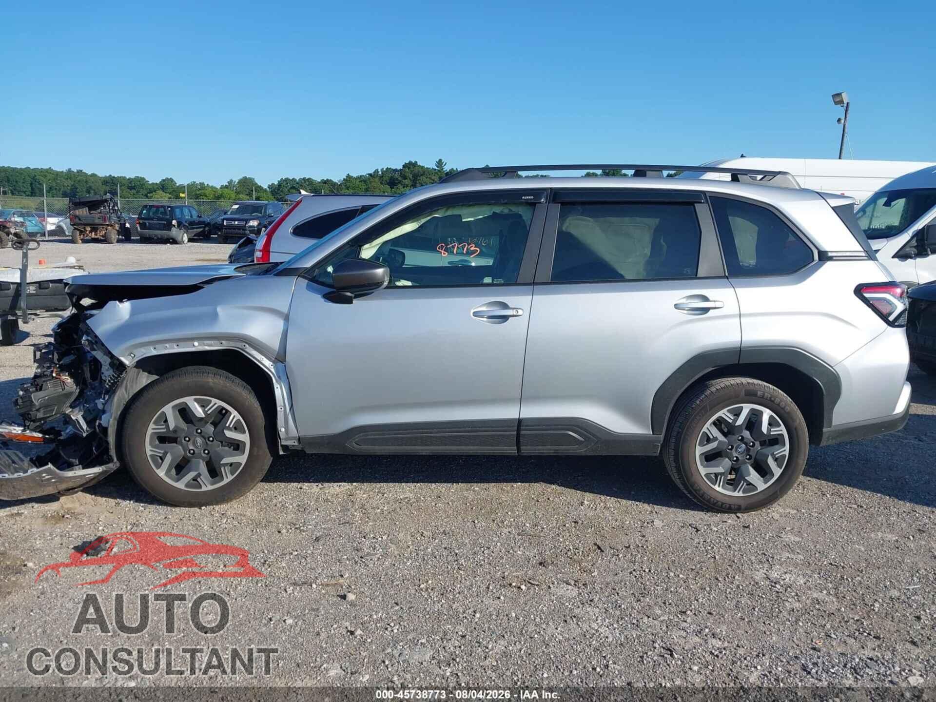 SUBARU FORESTER 2025 - JF2SLDBC4SH417982