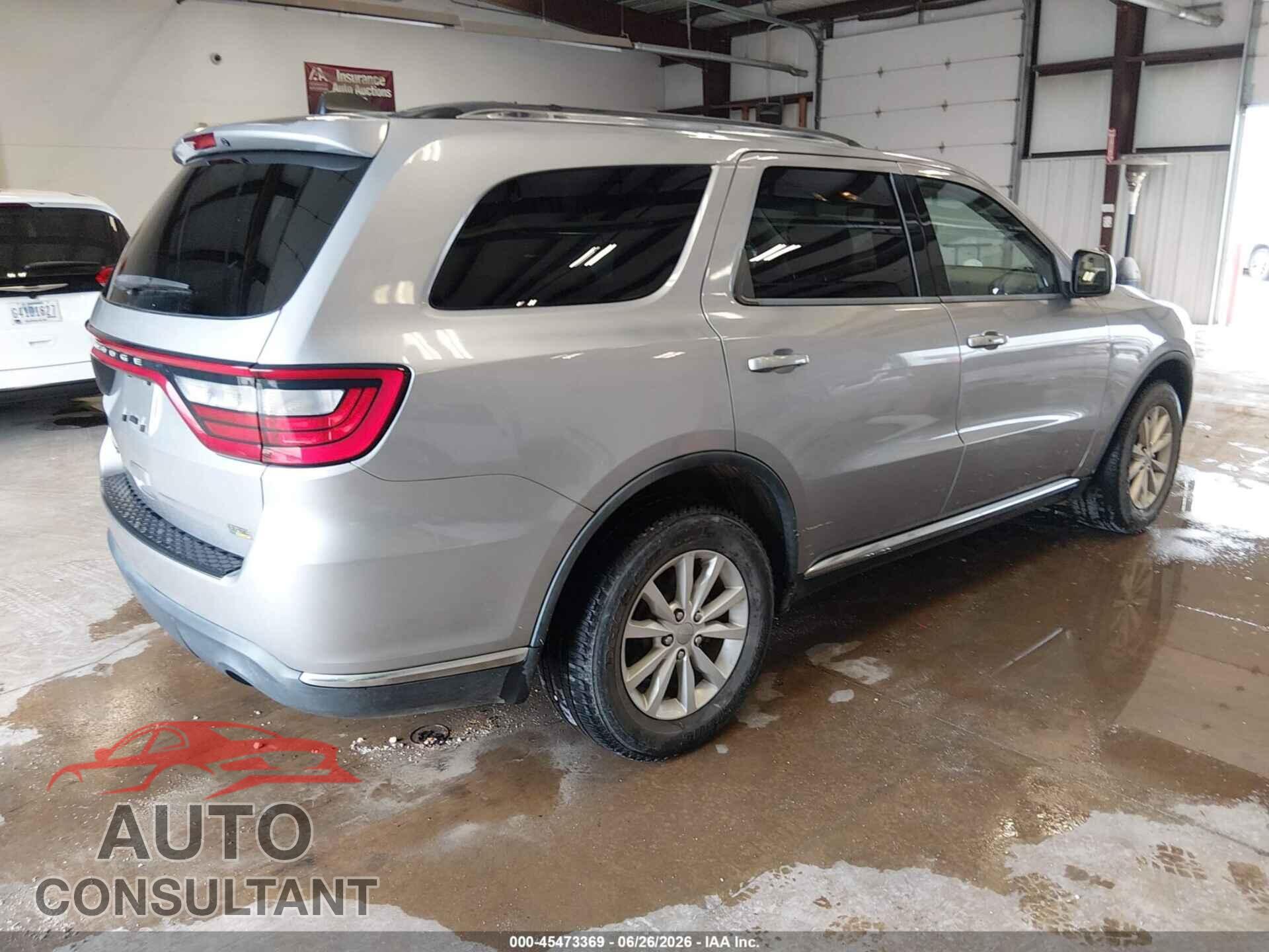 DODGE DURANGO 2015 - 1C4RDJAG9FC938129