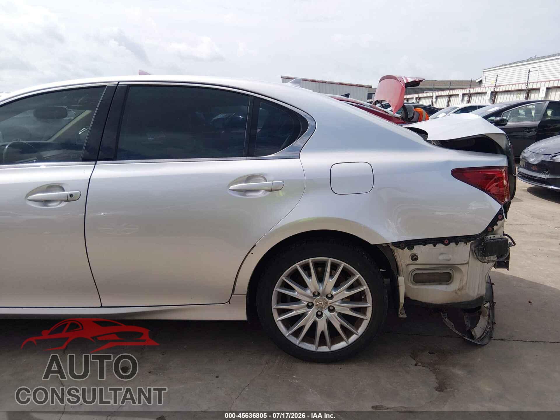 LEXUS GS 350 2013 - JTHBE1BL2D5004355