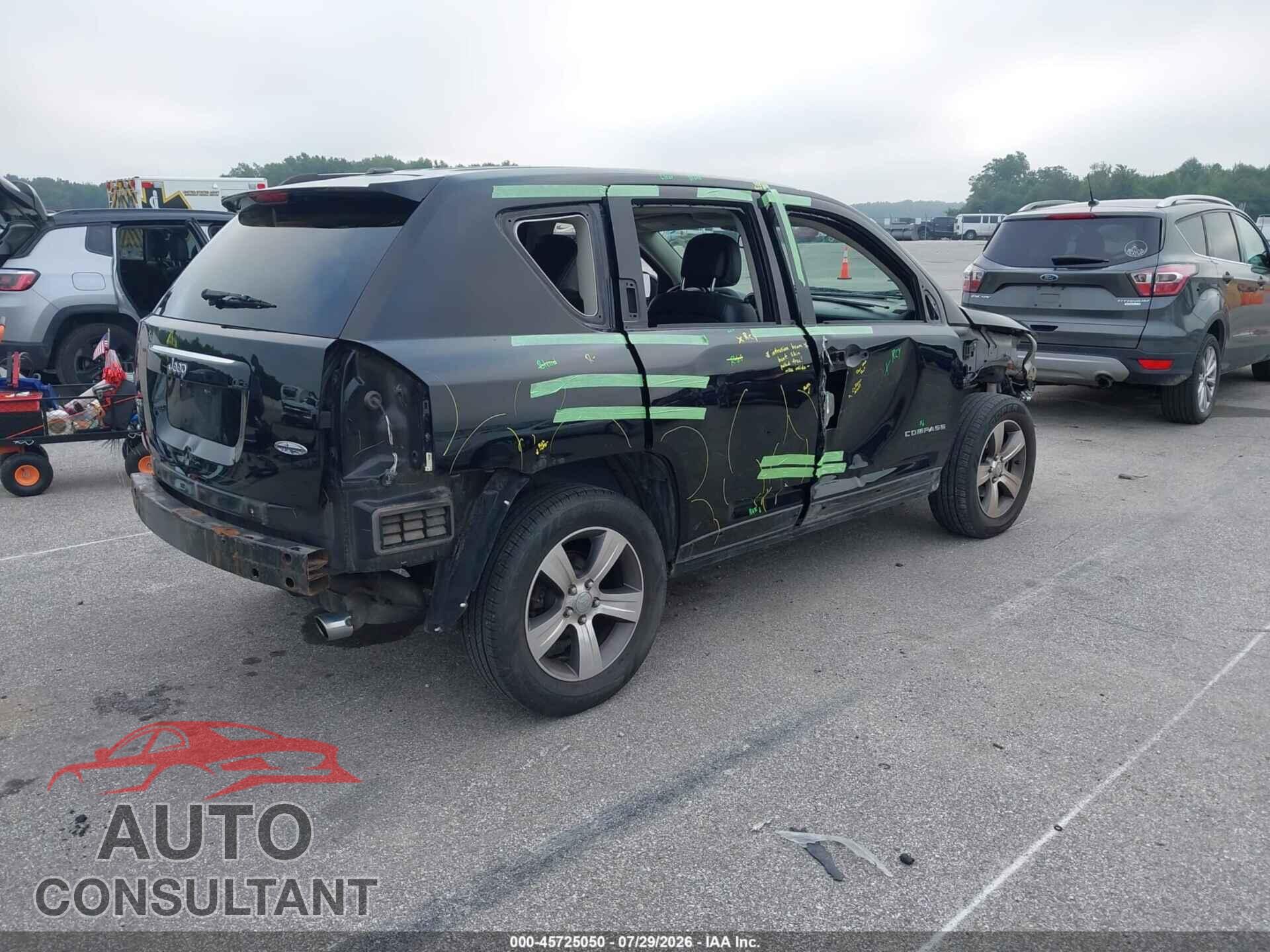 JEEP COMPASS 2017 - 1C4NJDEB0HD126934