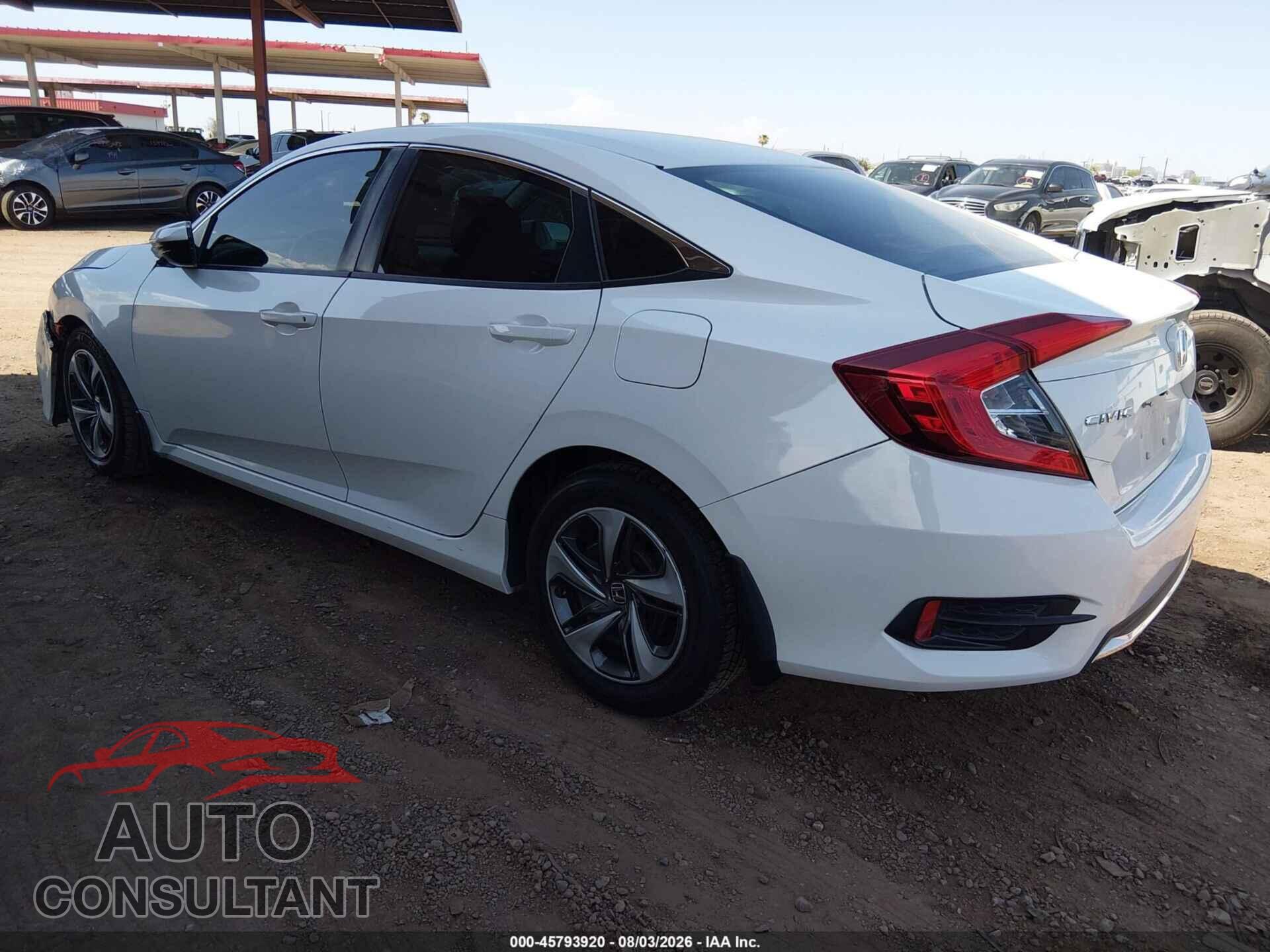 HONDA CIVIC 2019 - 19XFC2F65KE035488