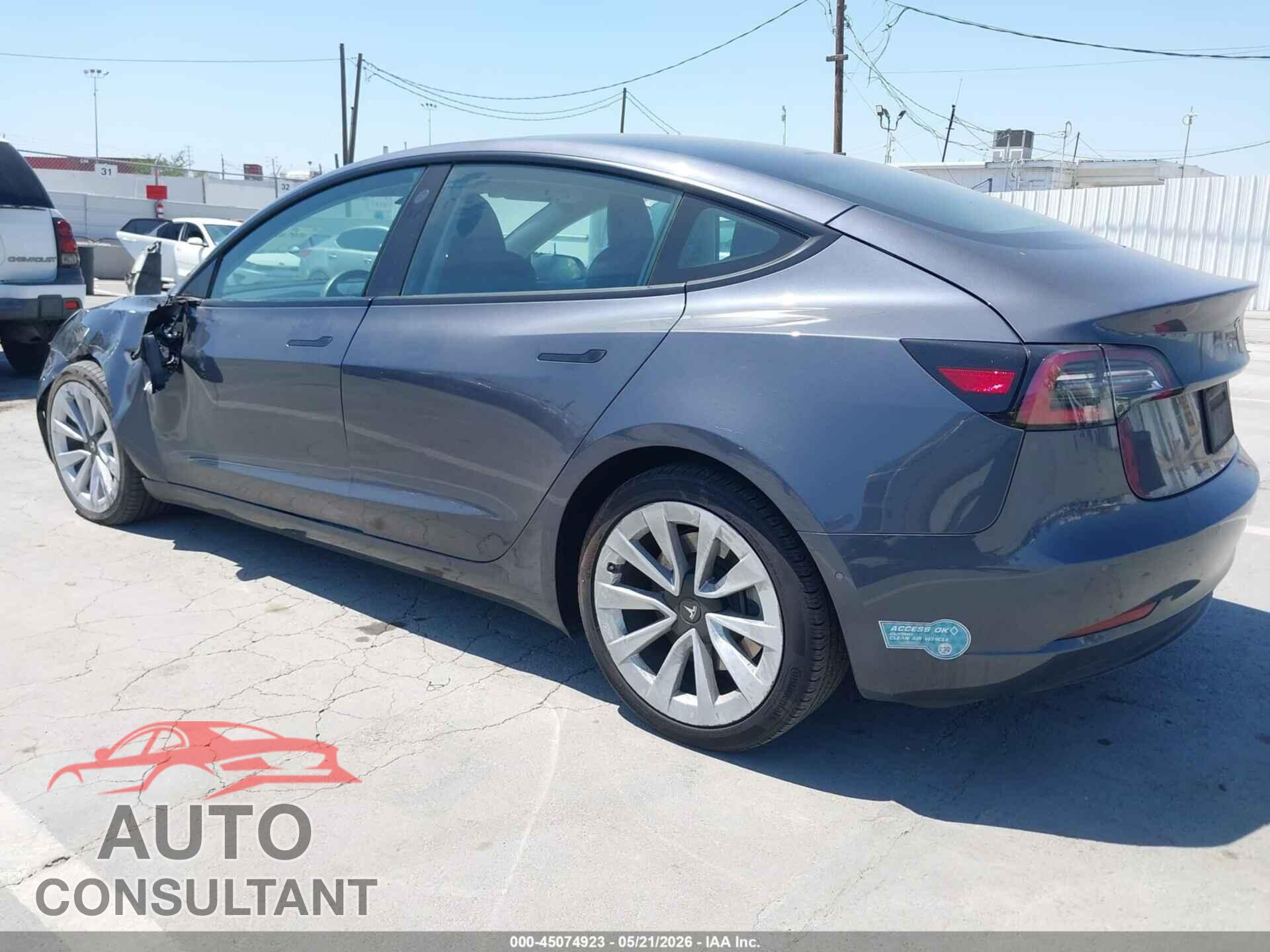 TESLA MODEL 3 2022 - 5YJ3E1EA0NF374154