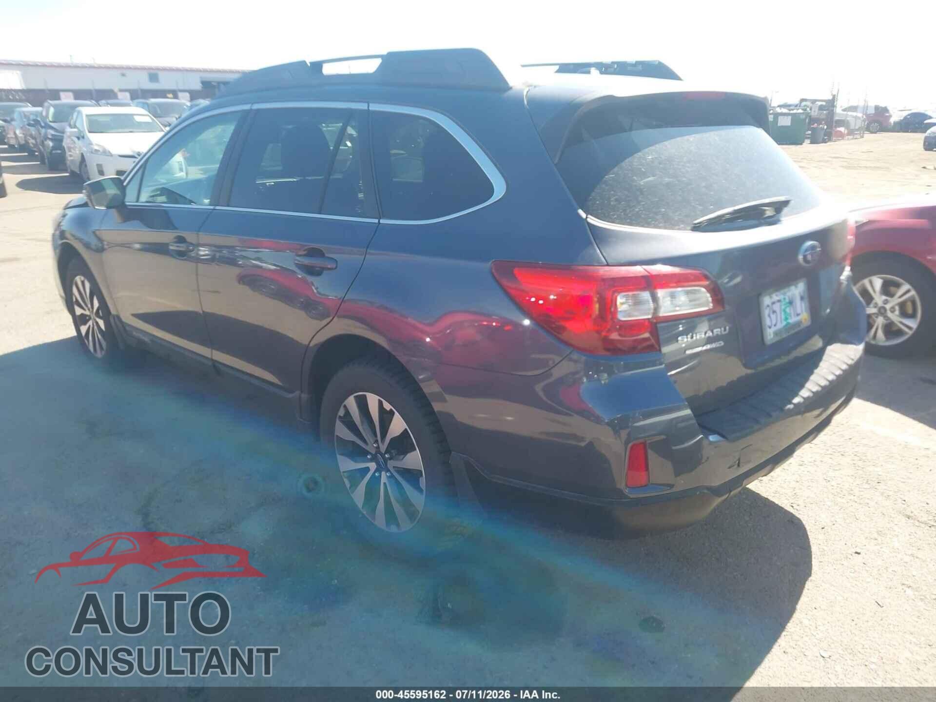 SUBARU OUTBACK 2015 - 4S4BSANC7F3311746
