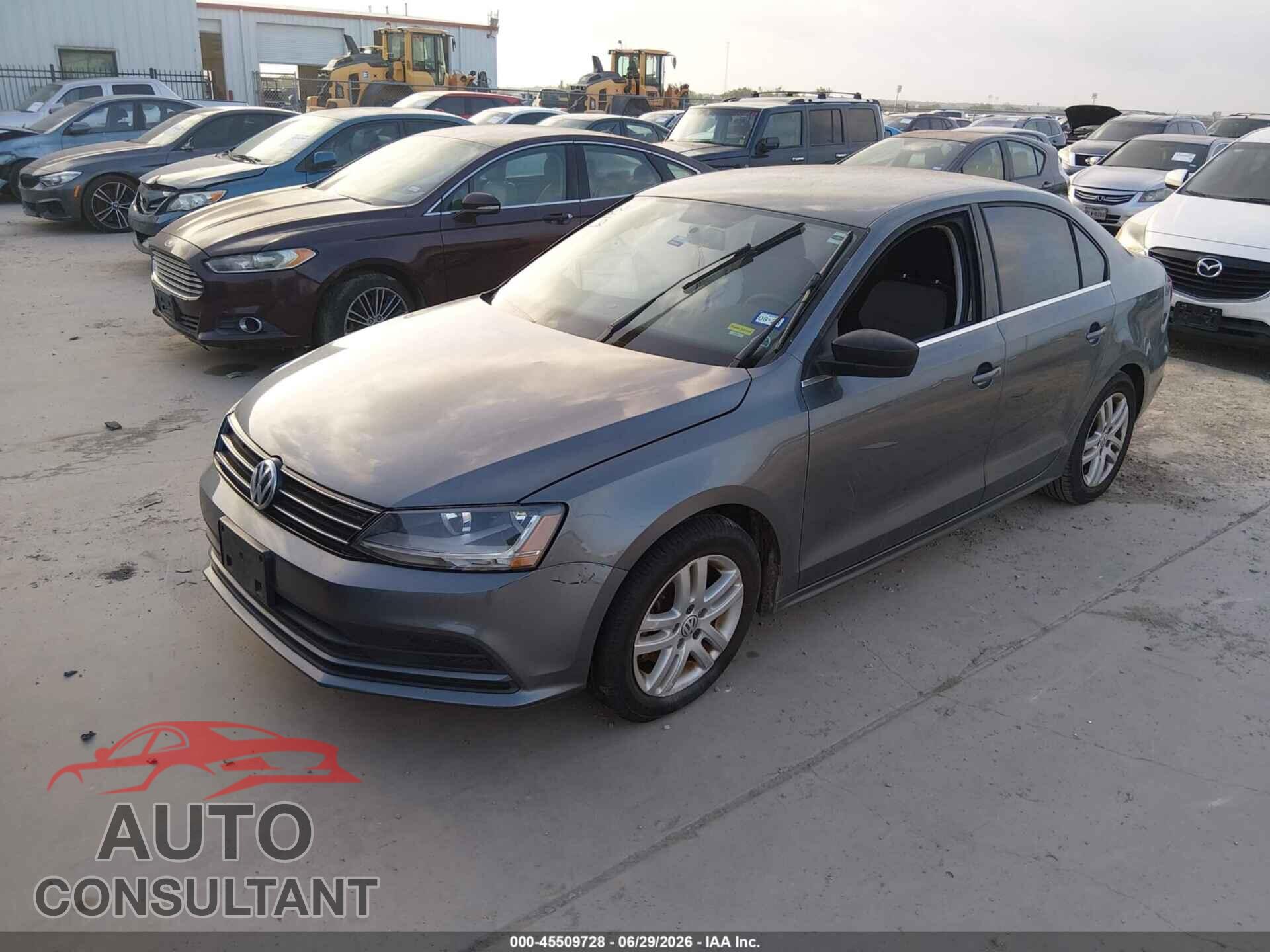 VOLKSWAGEN JETTA 2017 - 3VW2B7AJ4HM253119